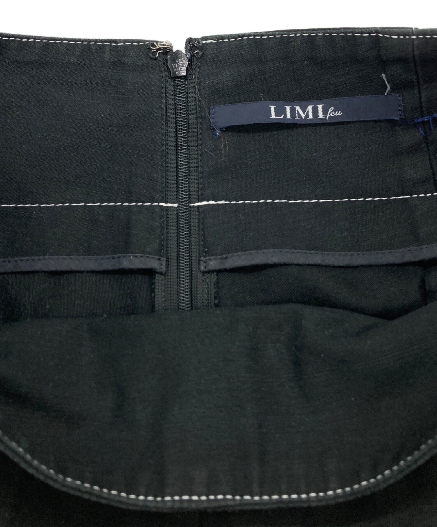 中古・古着通販】LIMI feu (リミフゥ) ワイドパンツ ブラック サイズ:S