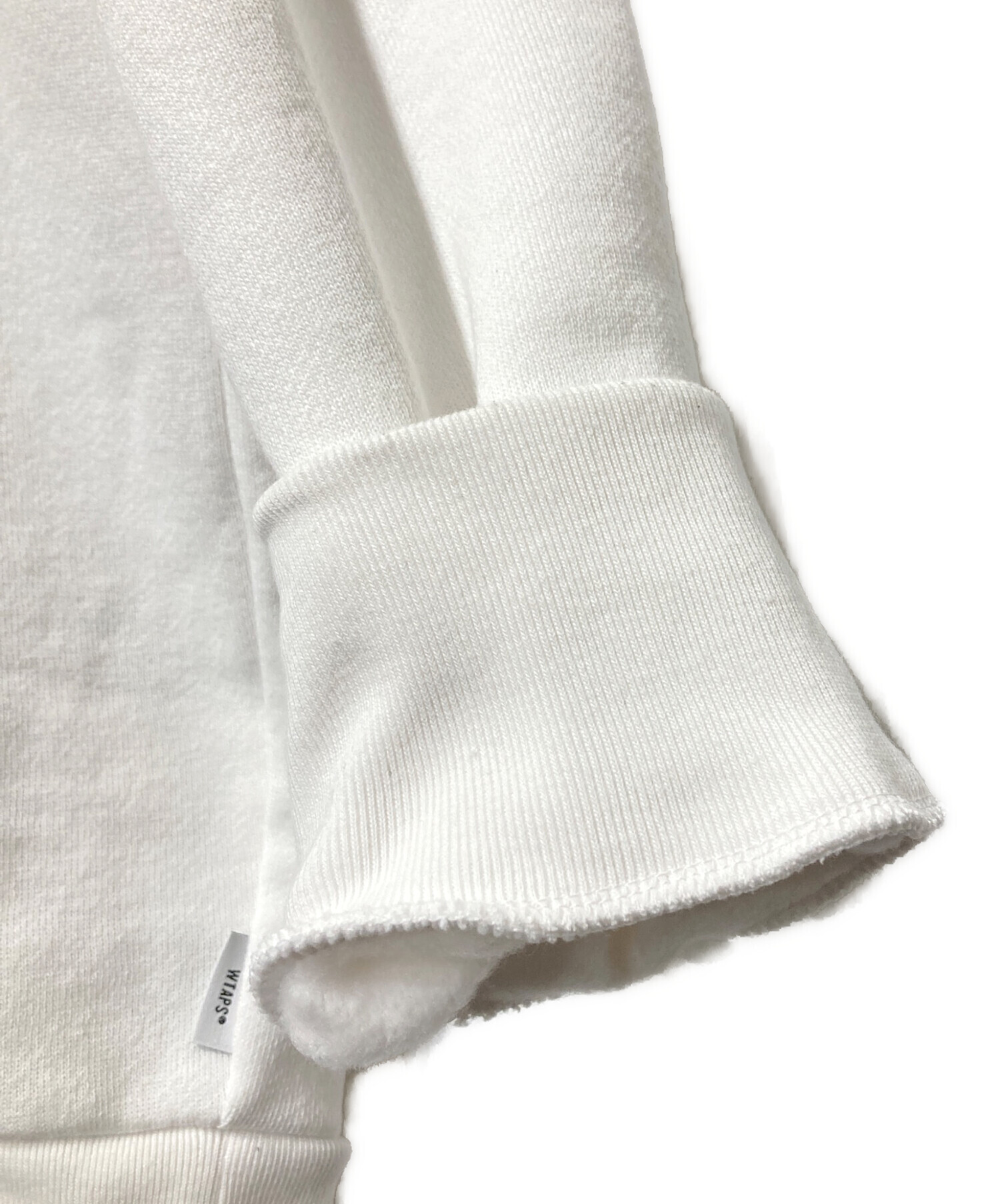 WTAPS ホワイト スウェット 中古・古着通販】WTAPS (ダブルタップス) CREW NECK COPO/スウェット