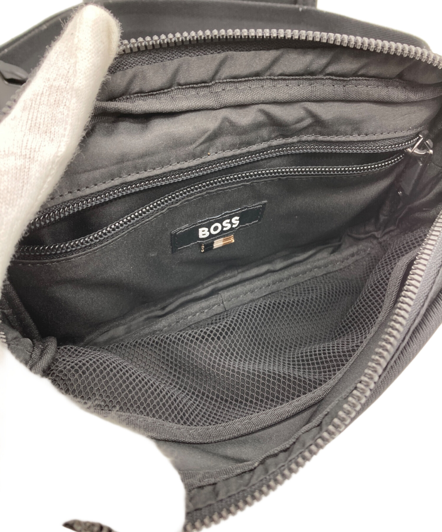 中古・古着通販】HUGO BOSS (ヒューゴ ボス) ロゴウエストバッグ