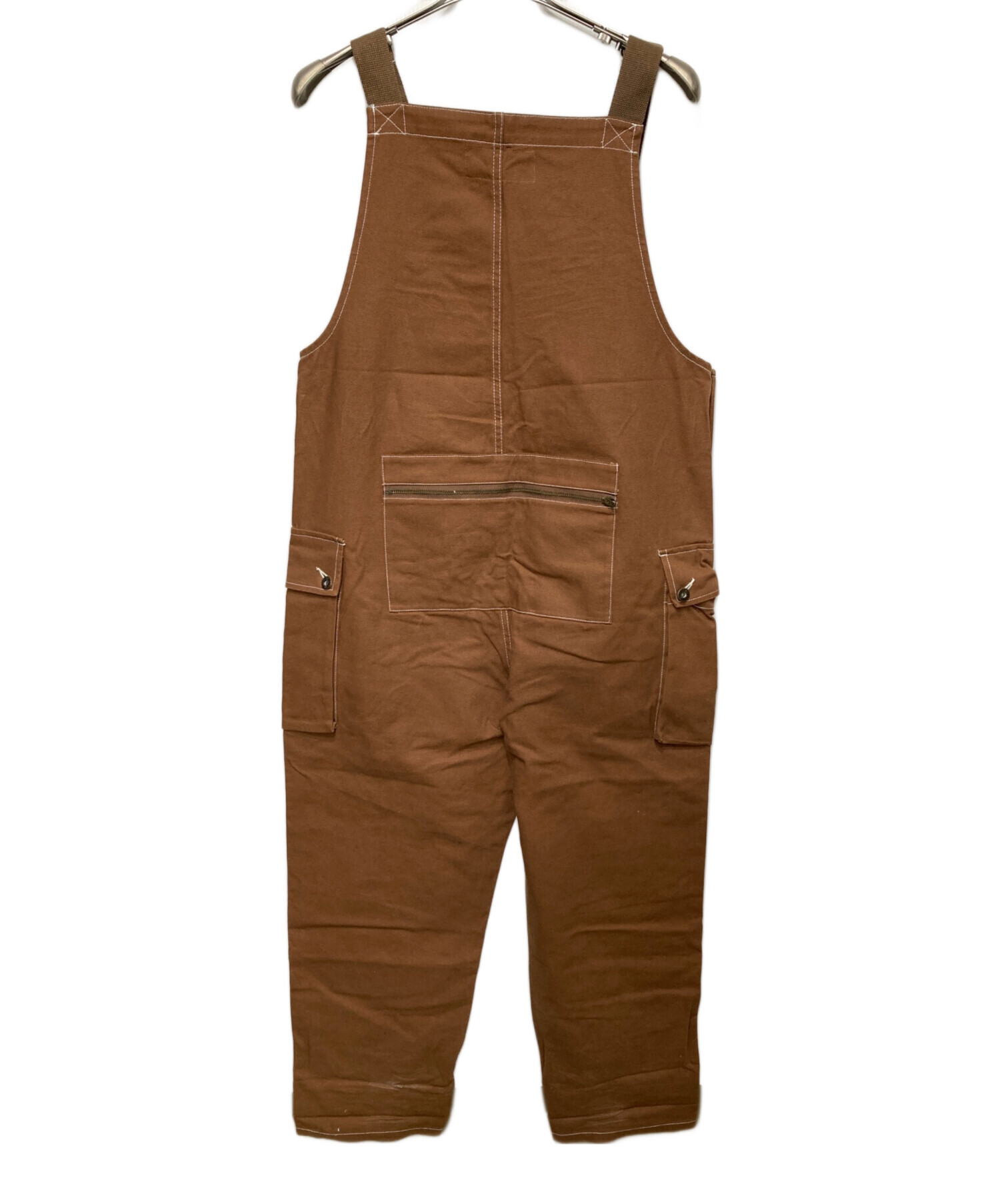 UNIVERSAL OVERALL サロペット Fサイズ ブラウン レディース 中古・古着通販】UNIVERSAL OVERALL (ユニバーサルオーバーオール