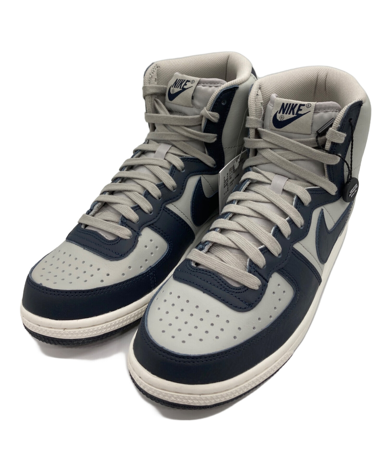 中古・古着通販】NIKE (ナイキ) Terminator High グレー×ネイビー