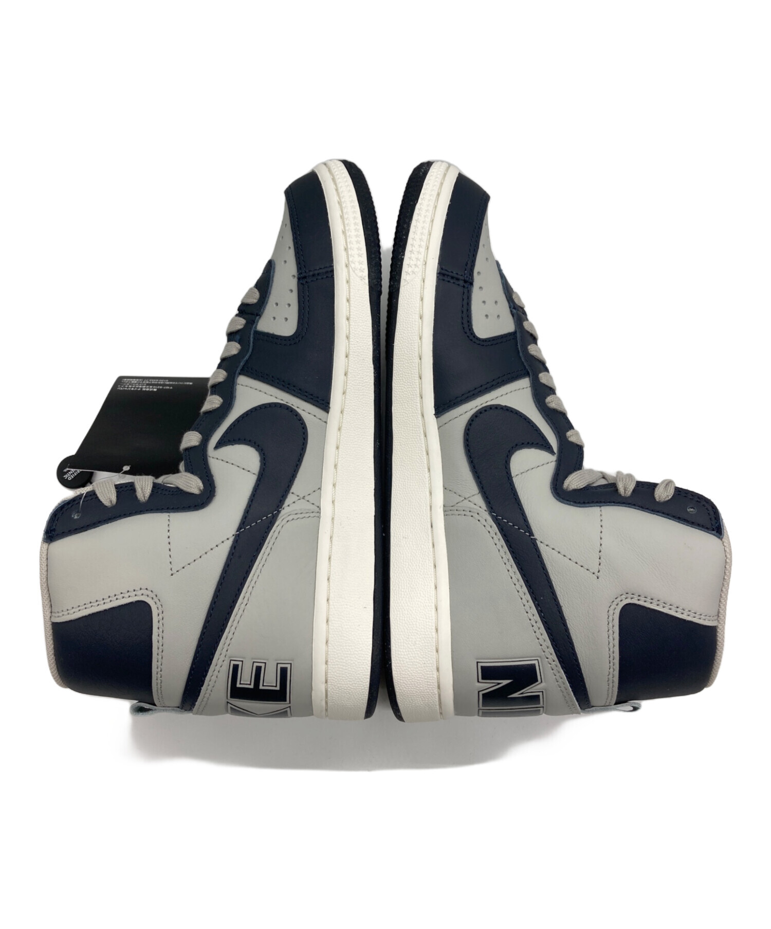 中古・古着通販】NIKE (ナイキ) Terminator High グレー×ネイビー