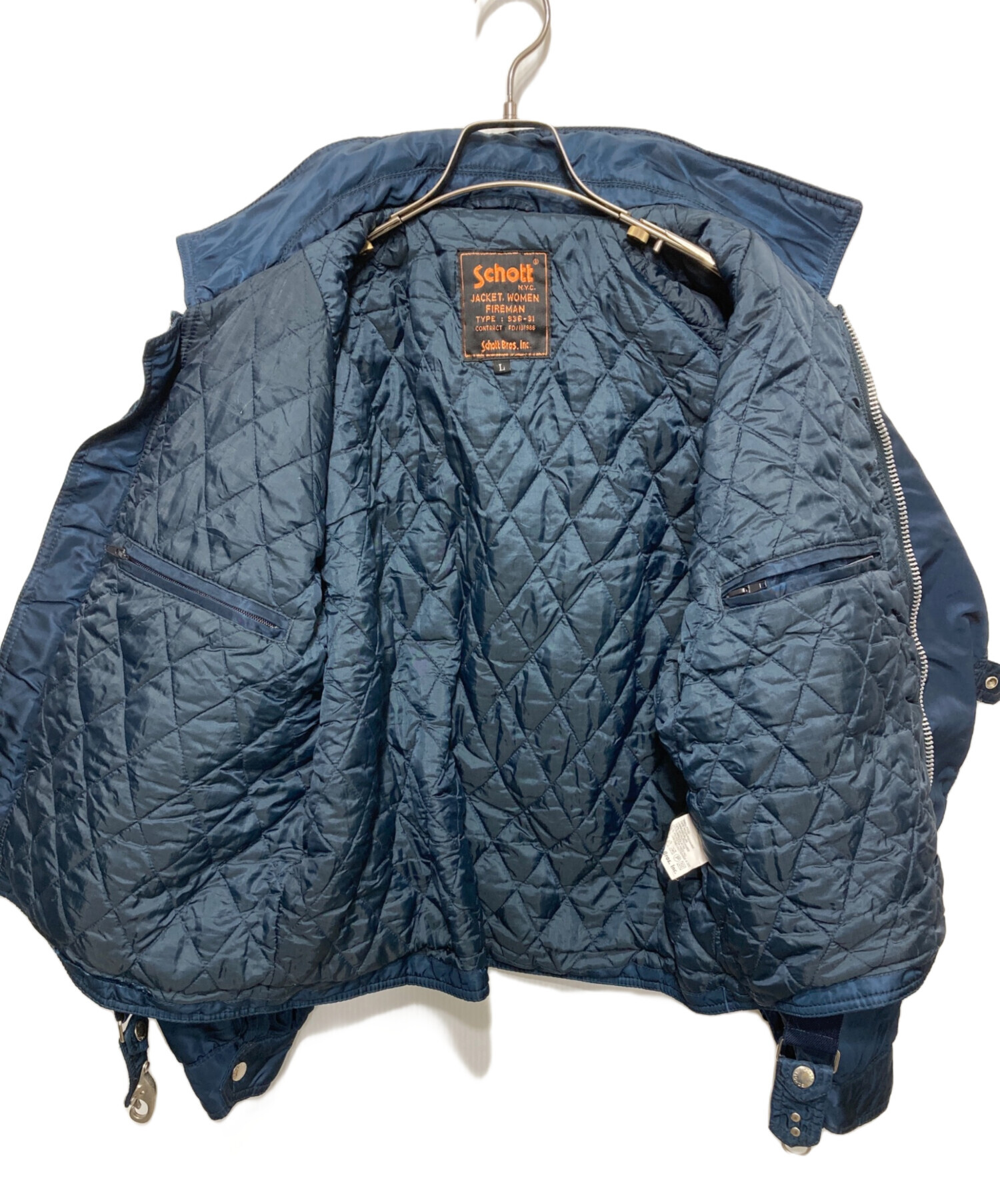 中古・古着通販】Schott (ショット) ファイヤーマンジャケット