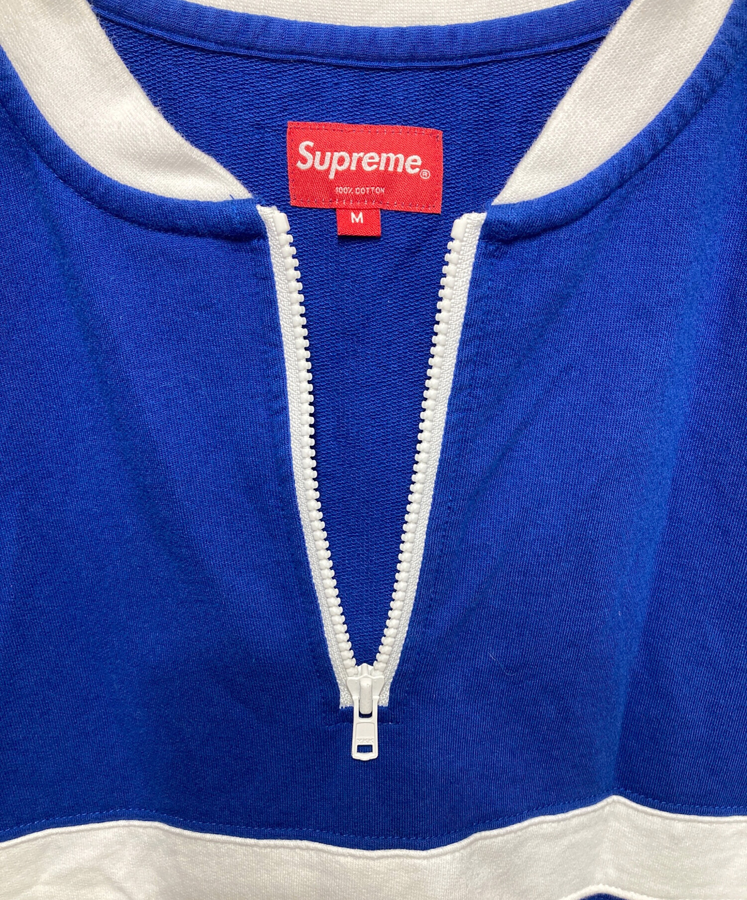 中古・古着通販】Supreme (シュプリーム) Bar Logo Half Zip Top 