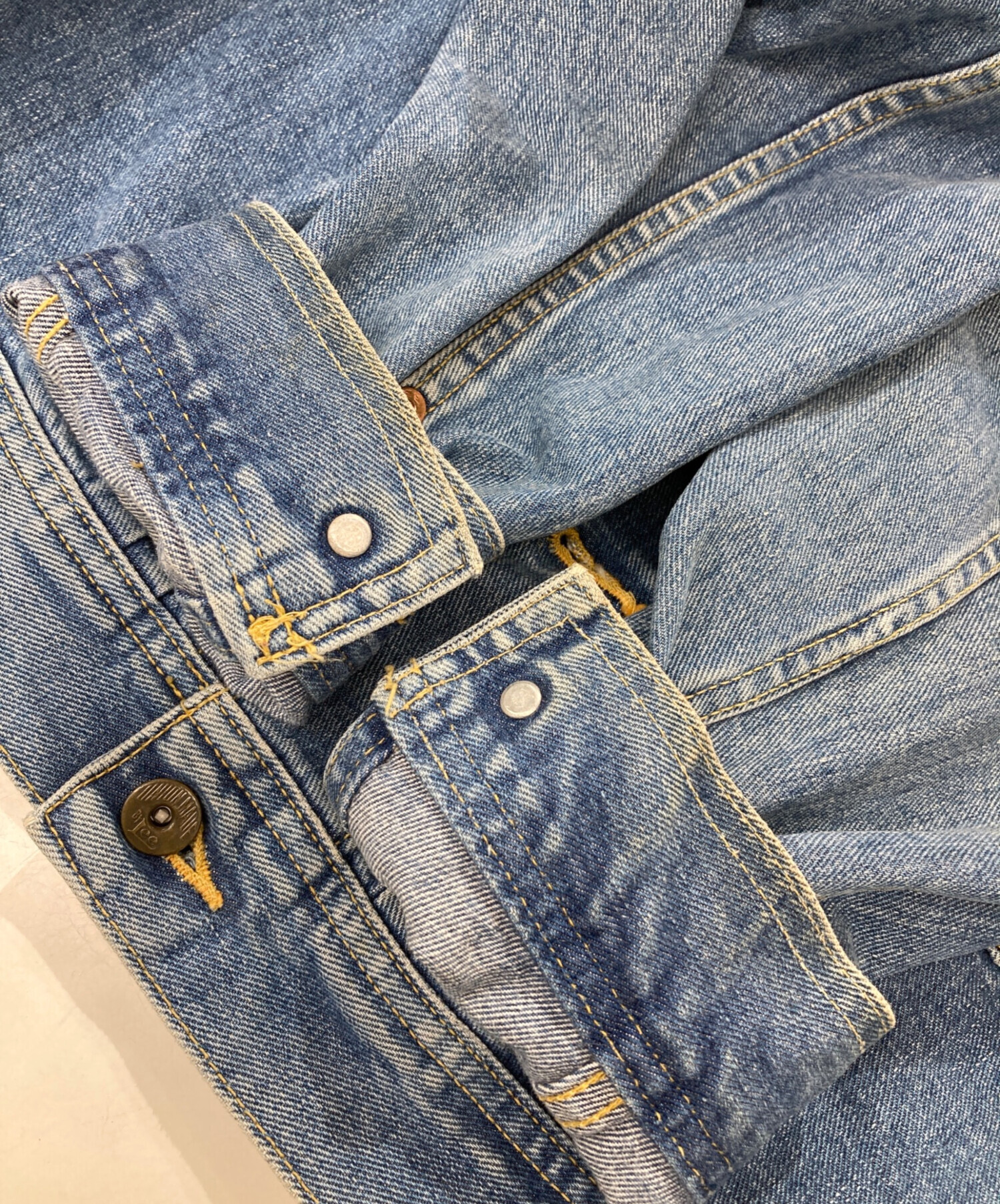 中古・古着通販】LEE (リー) 90's復刻COWBOY 1st デニムジャケット