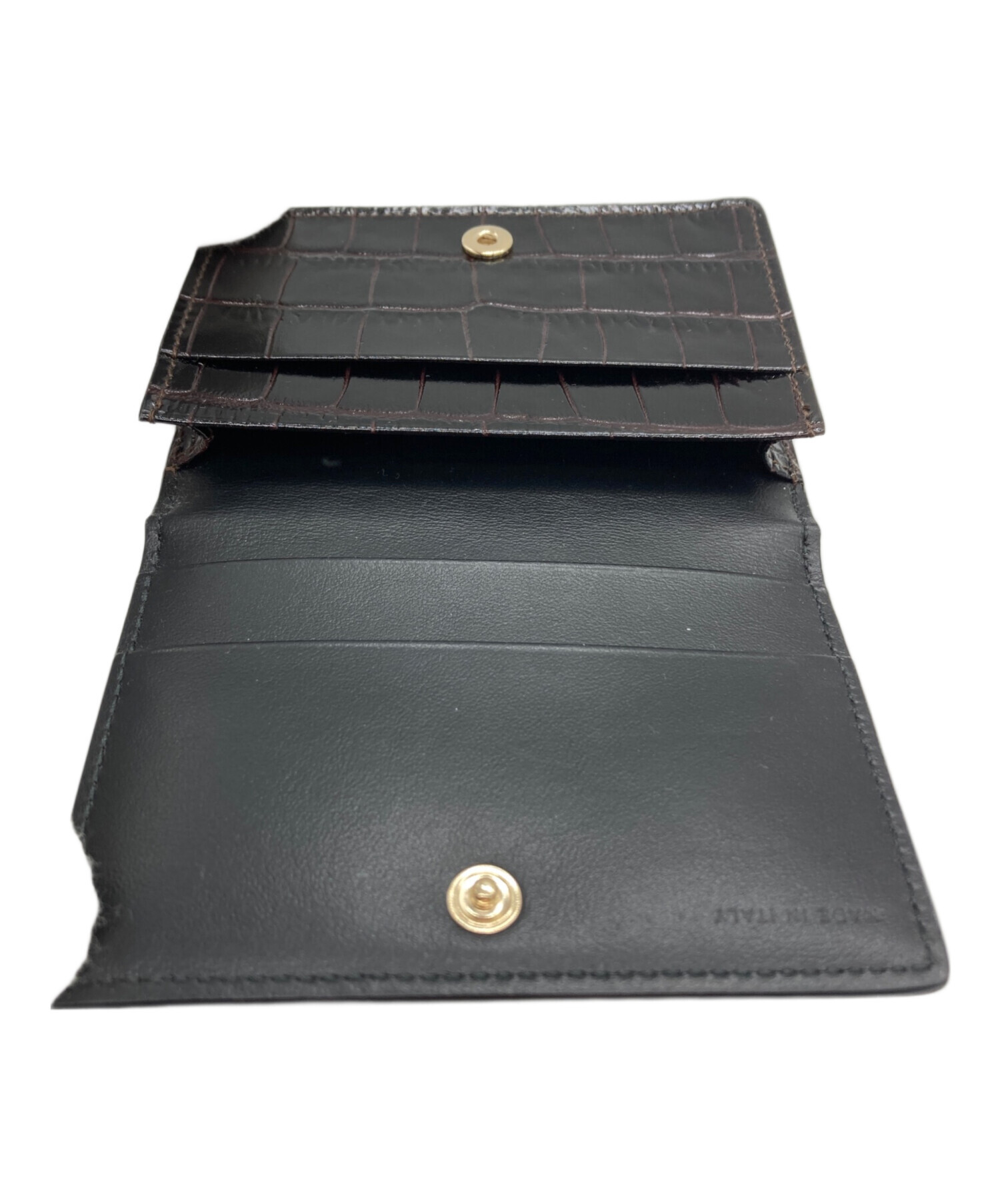 中古・古着通販】SMYTHSON (スマイソン) クロコ型押しカードケース