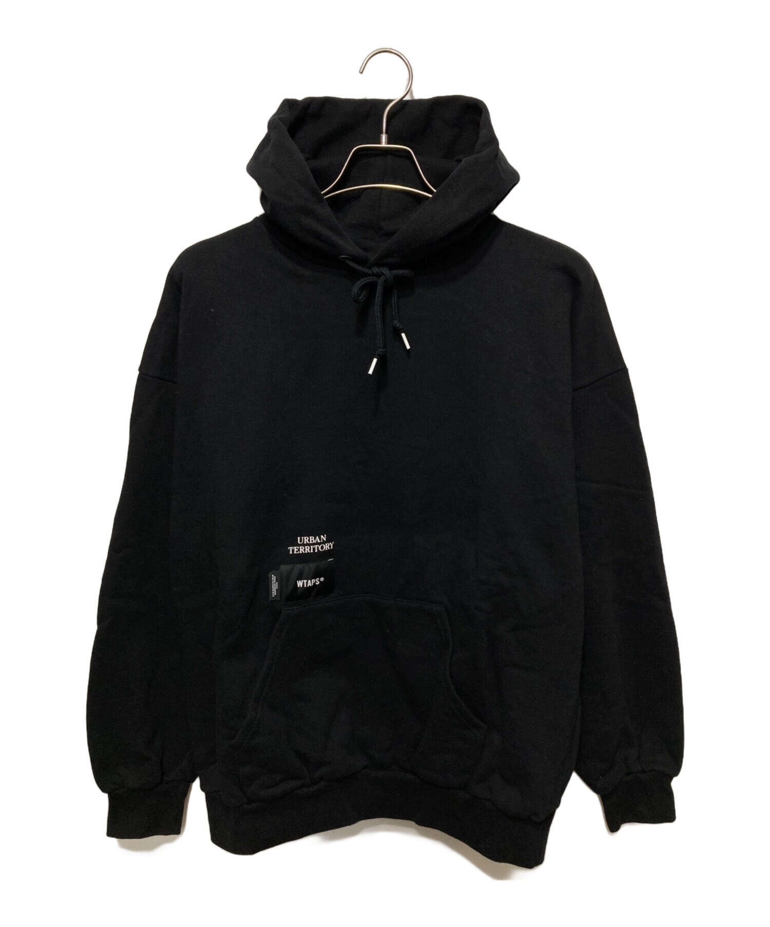 WTAPS SIGN HOODY COTTON BLACK L 最安値 ら W)taps - WTAPS ダブルタップス 25SS WTAPS SIGN HOODIE フロント