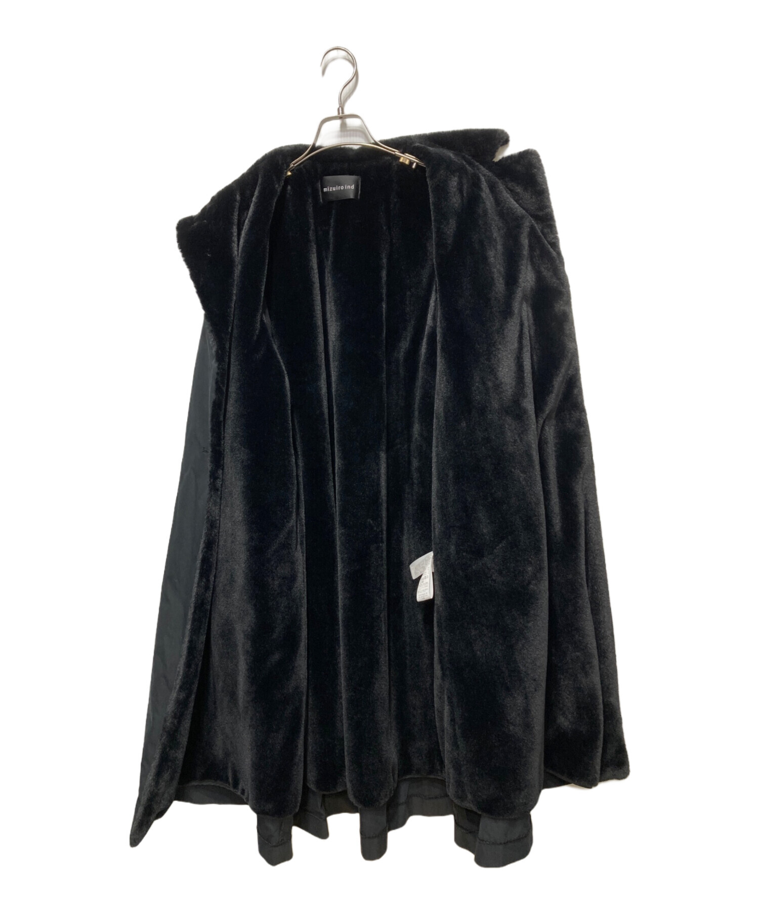 中古・古着通販】mizuiro-ind (ミズイロインド) バックボアコート