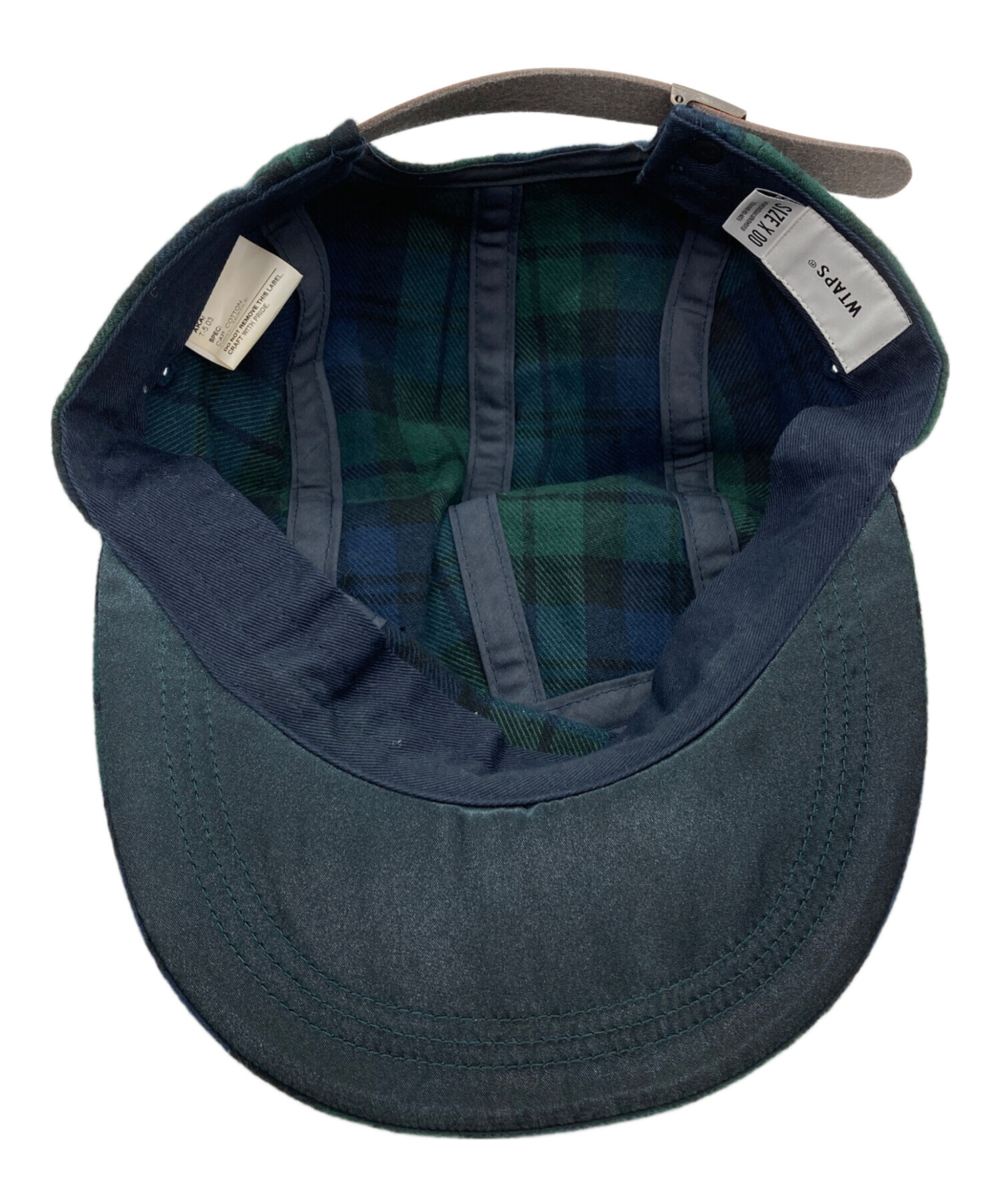 中古・古着通販】WTAPS (ダブルタップス) タータンチェック柄ジェット