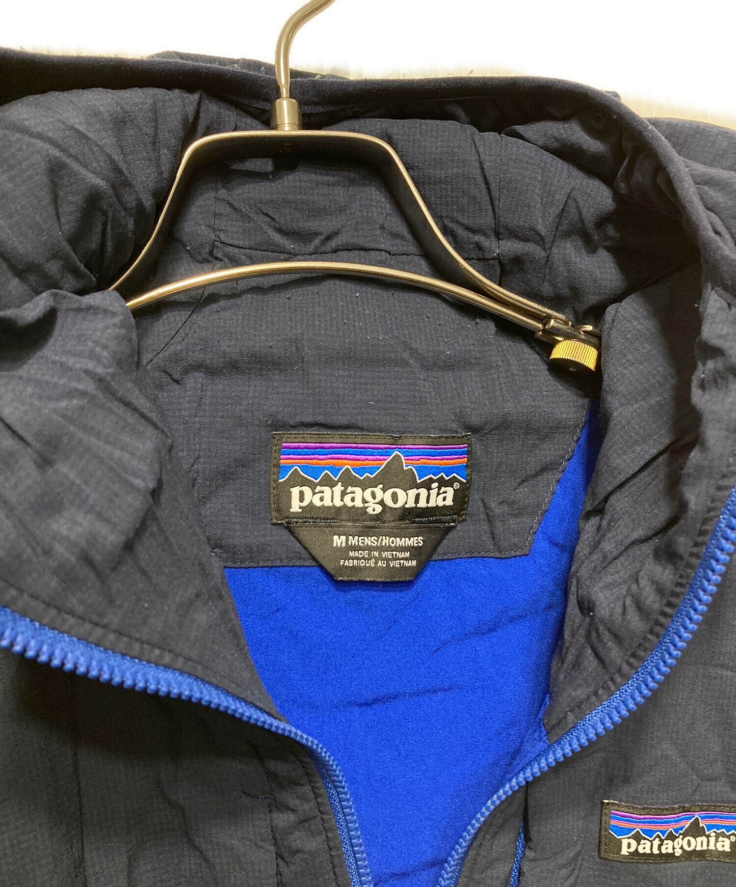 Patagonia ナノエア フーディ 濃紺色 サイズ表記M パタゴニア