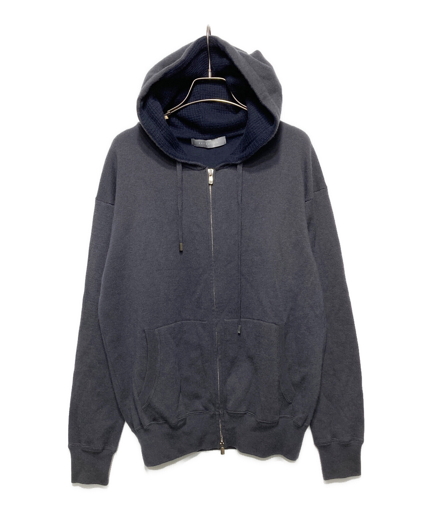 中古・古着通販】ESTNATION (エストネーション) カシミヤ混パーカー 