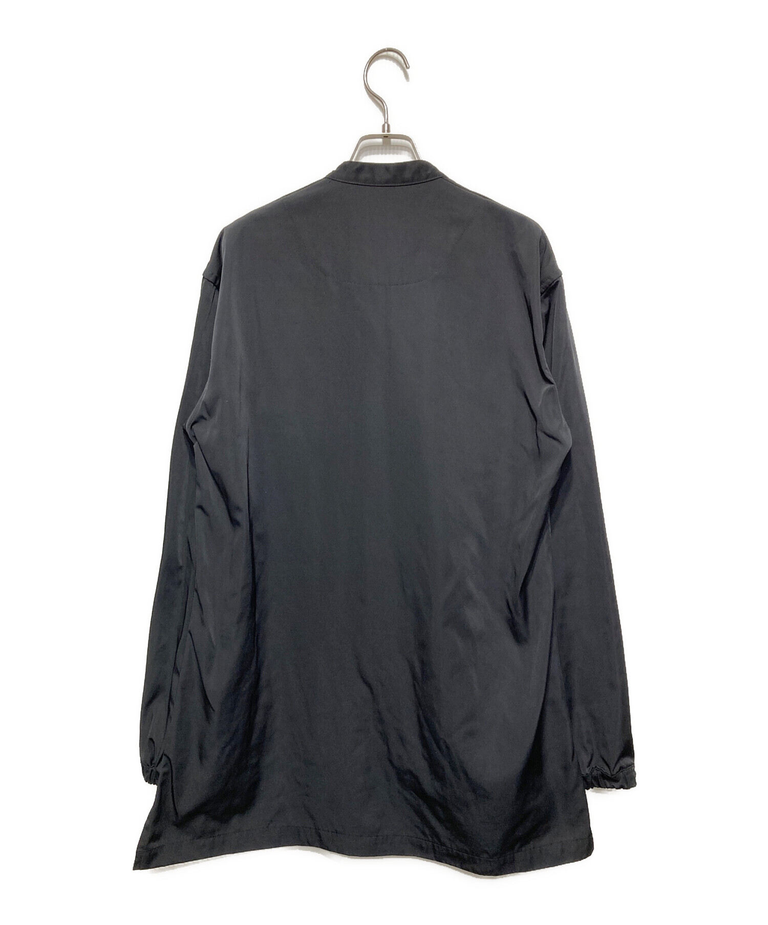Y-3 ワイスリー カジュアルシャツ XL 黒 【古着】【中古】【送料無料】 中古・古着通販】Y-3 (ワイスリー) NYL TWILL SHIRT ブラック サイズ