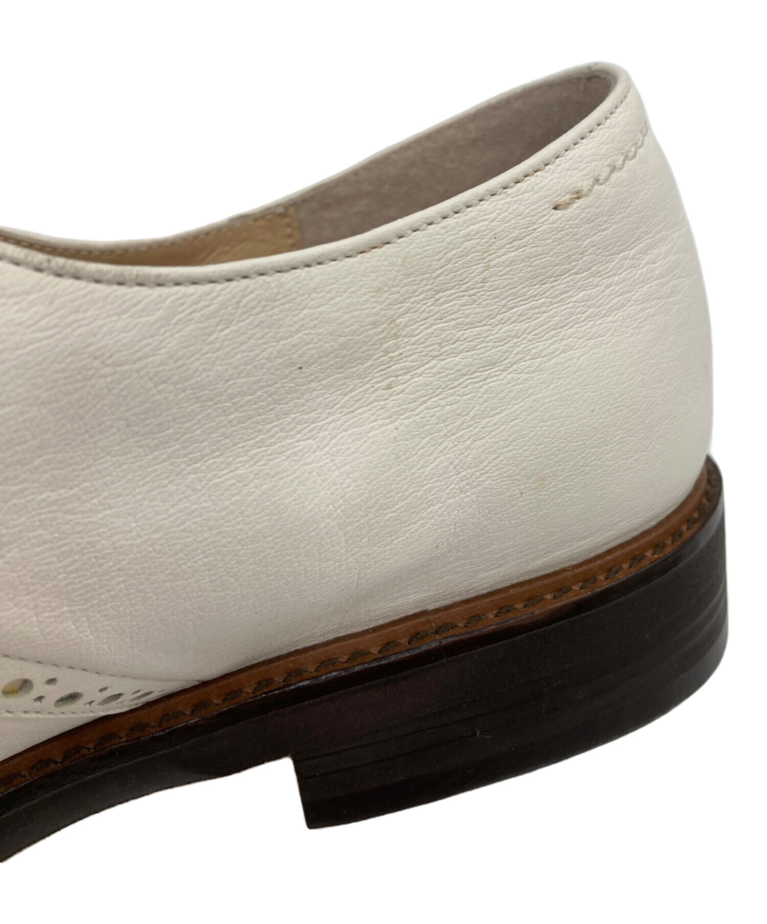 値下げ　新品未使用MARGARET HOWELL idea 白　革靴 中古・古着通販】MARGARET HOWELL idea (マーガレット ハウエル