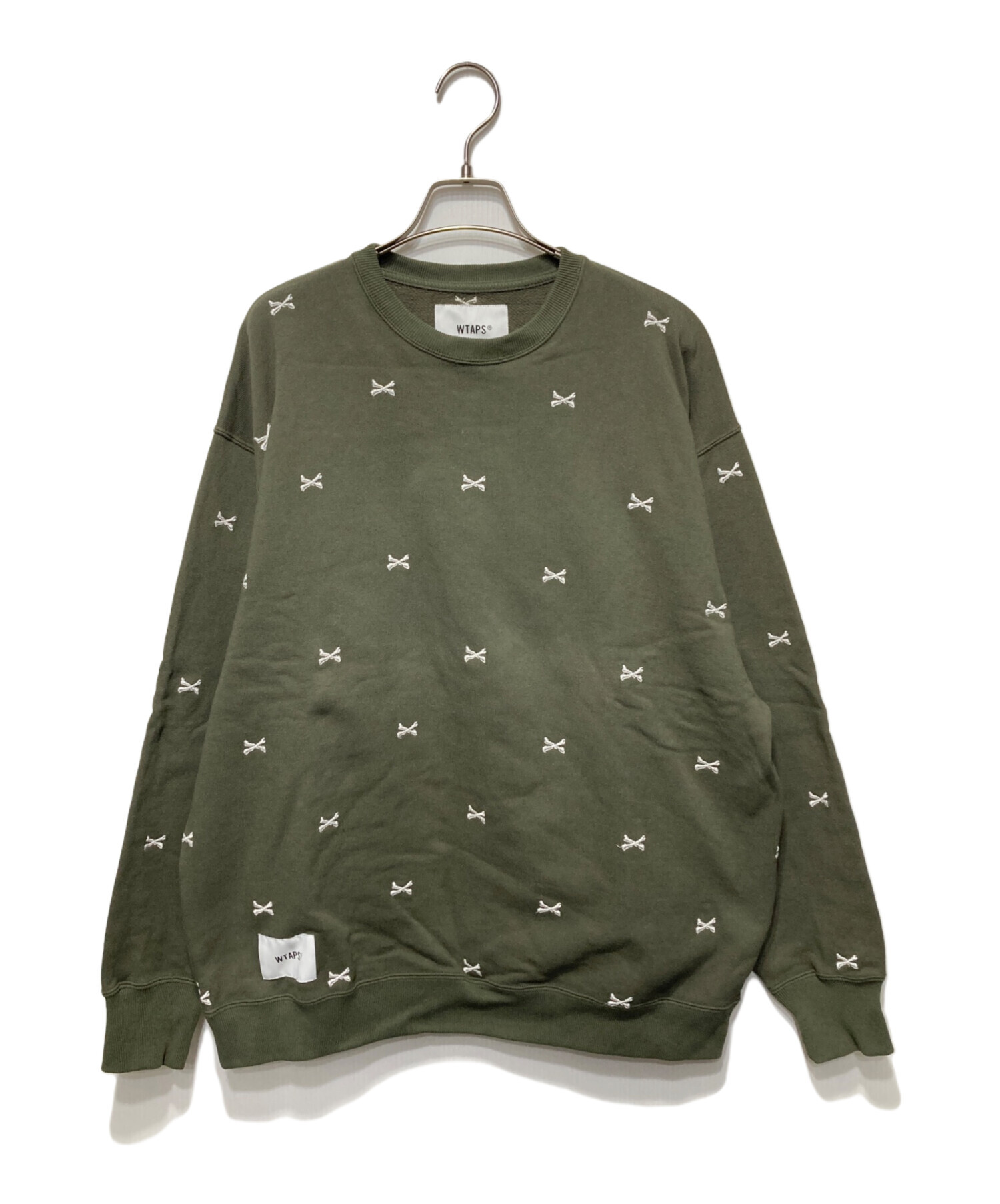 中古・古着通販】WTAPS (ダブルタップス) ACNE SWEATER カーキ サイズ