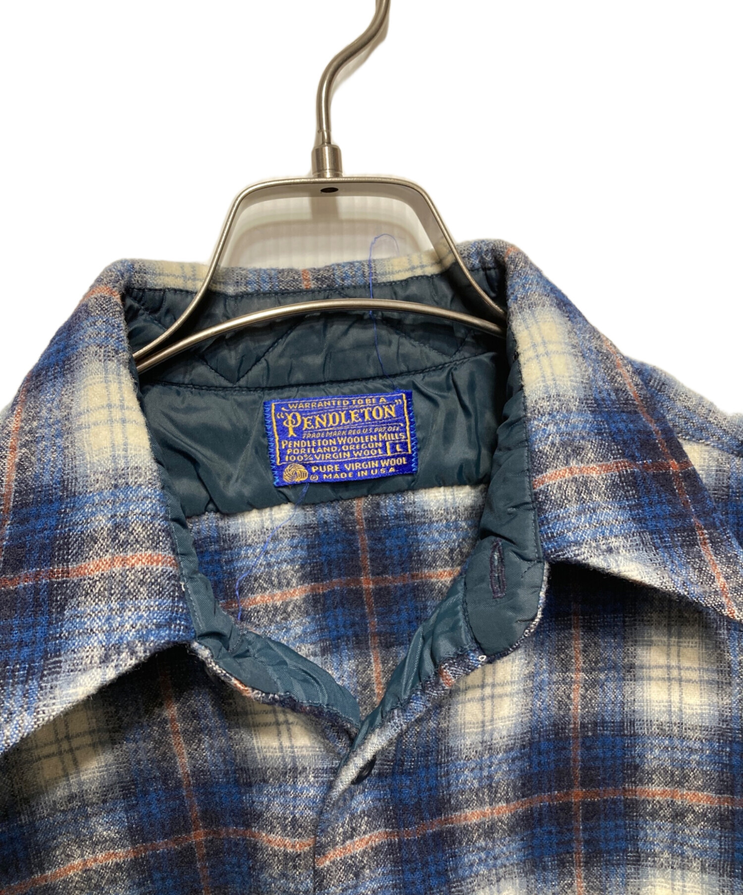 中古・古着通販】PENDLETON (ペンドルトン) 70s チェックネルシャツ