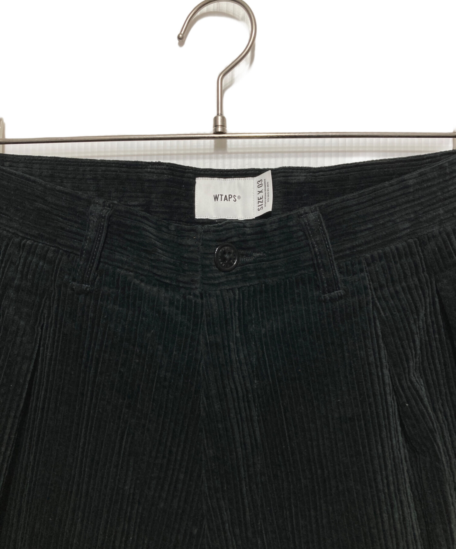 中古・古着通販】WTAPS (ダブルタップス) TUCK 02 CORDUROY TROUSERS
