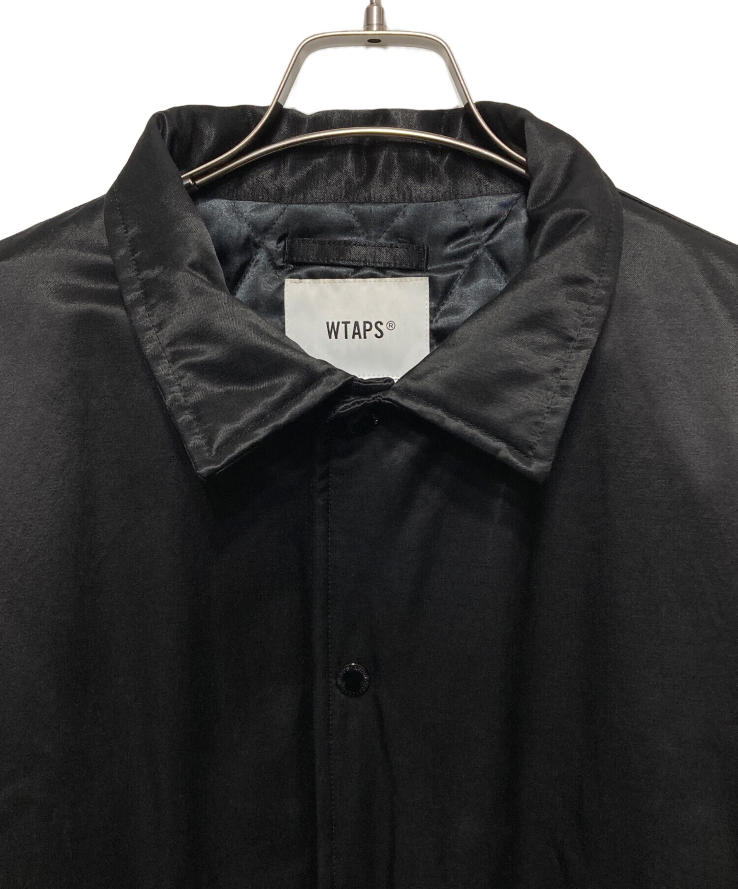 美品WTAPS ブラック コーチジャケット Lサイズ 中古・古着通販】WTAPS (ダブルタップス) COACH JACKET/コーチ