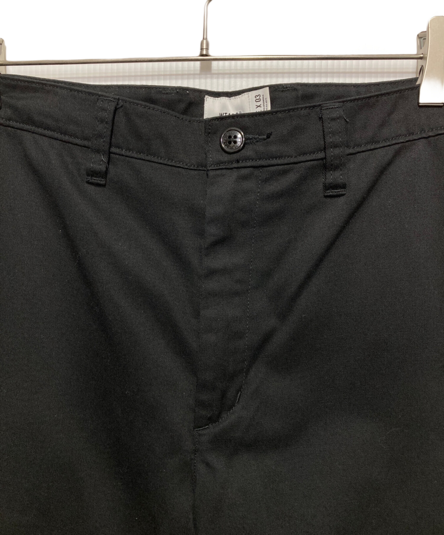 中古・古着通販】WTAPS (ダブルタップス) トラウザーパンツ ブラック