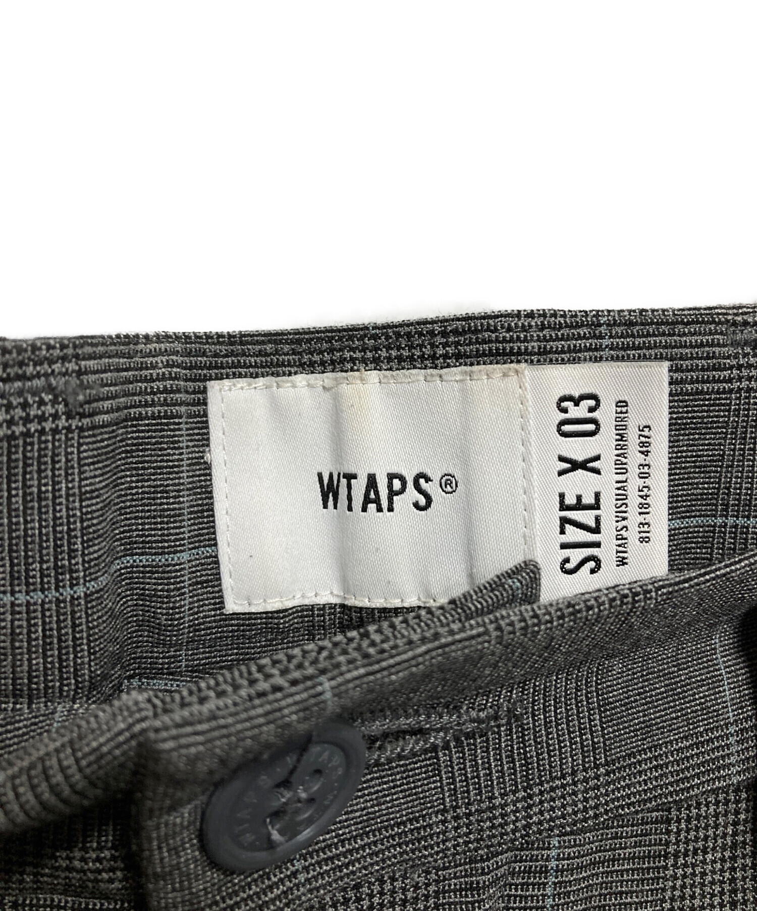 中古・古着通販】WTAPS (ダブルタップス) Tuck Trousers/タック