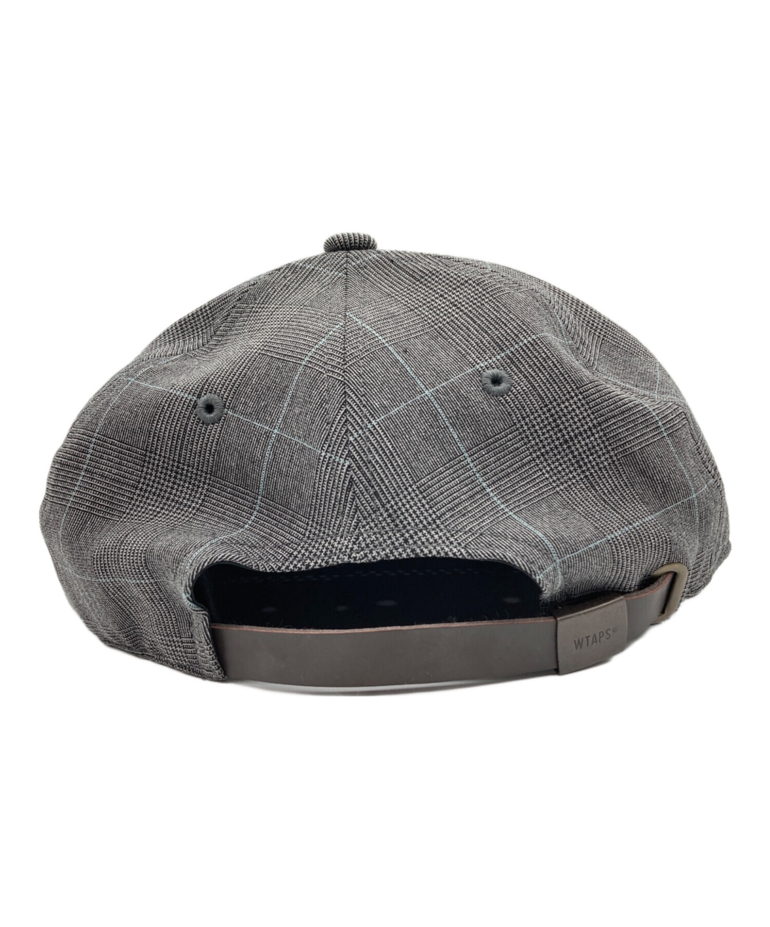 中古・古着通販】WTAPS (ダブルタップス) チェック柄キャップ グレー