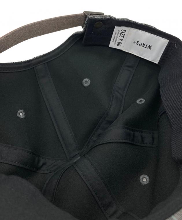 中古・古着通販】WTAPS (ダブルタップス) チェック柄キャップ グレー