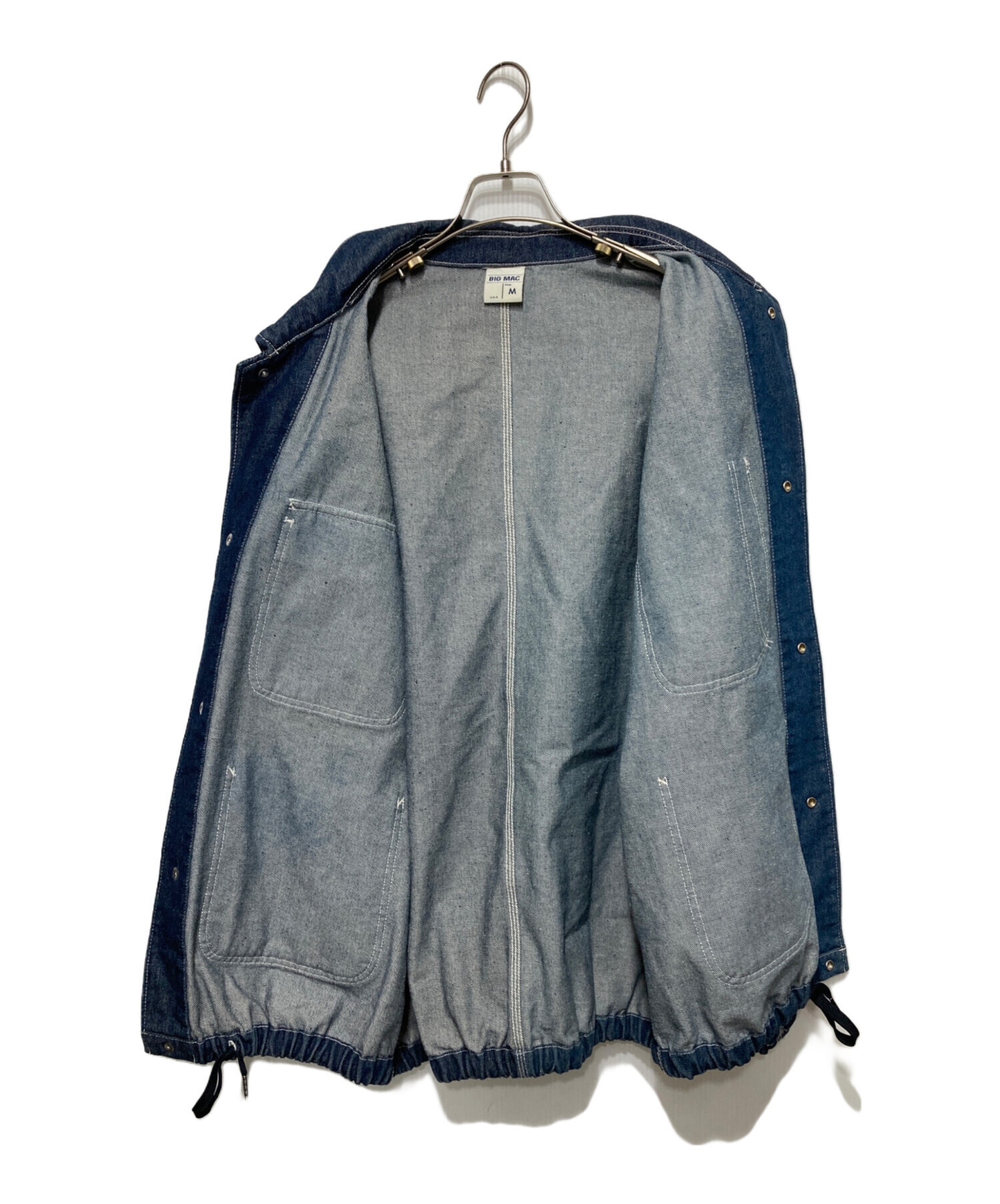 BIG MAC デニムカバーオール インディゴ 中古・古着通販】BIG MAC (ビッグマック) カバーオール インディゴ