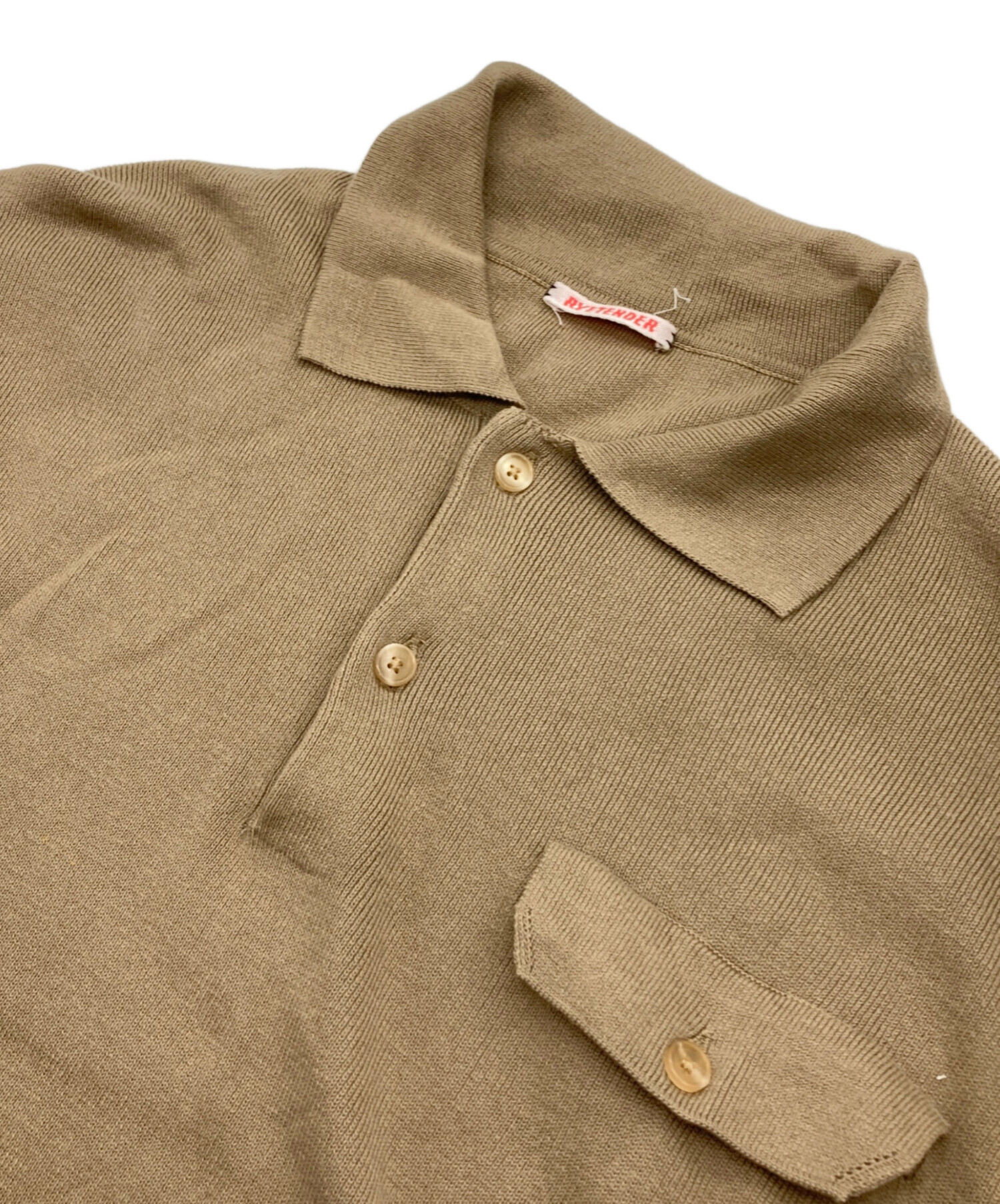 中古・古着通販】RYE TENDER (ライテンダー) ニット/ニットポロシャツ 