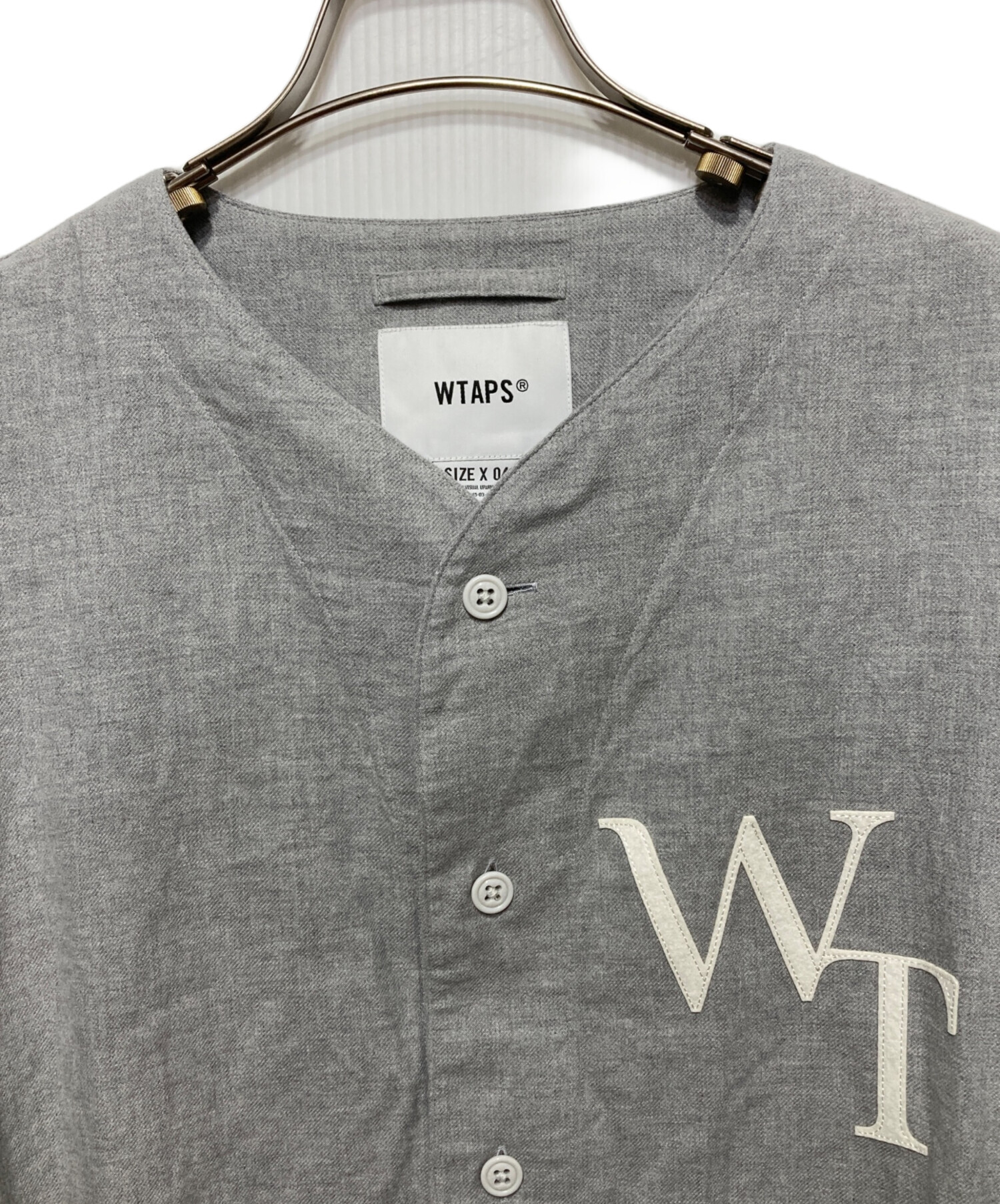 L*I様 WTAPS LEAGUE LS SHRIT COTTON TWILL 中古・古着通販】WTAPS (ダブルタップス) LEAGUE LS SHRIT リーグ
