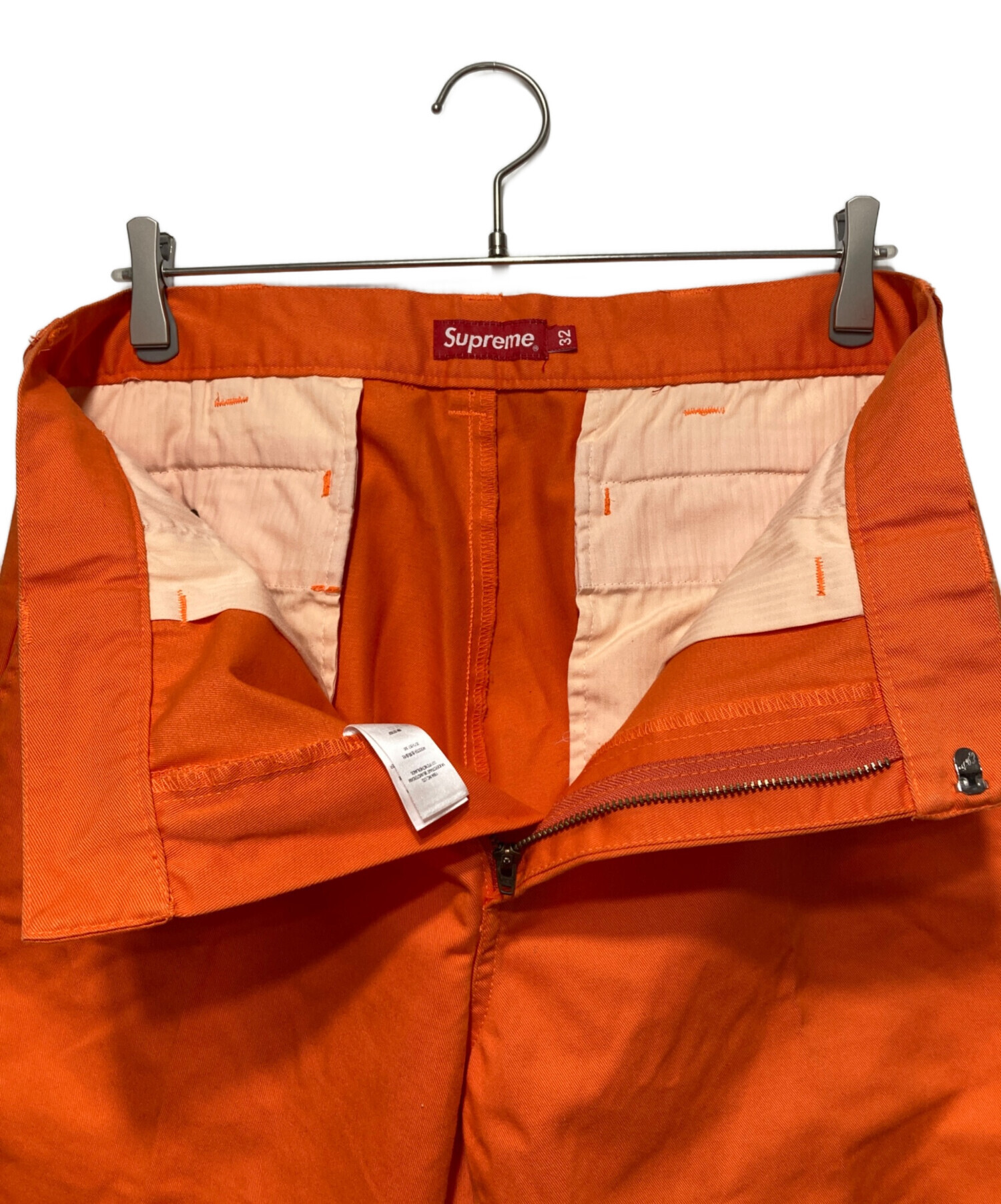 中古・古着通販】Supreme (シュプリーム) ワークパンツ オレンジ