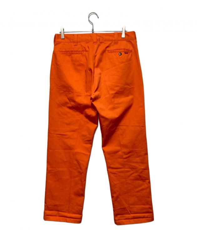 Supreme ワークパンツ 新古品・レア！ 中古・古着通販】Supreme (シュプリーム) ワークパンツ オレンジ