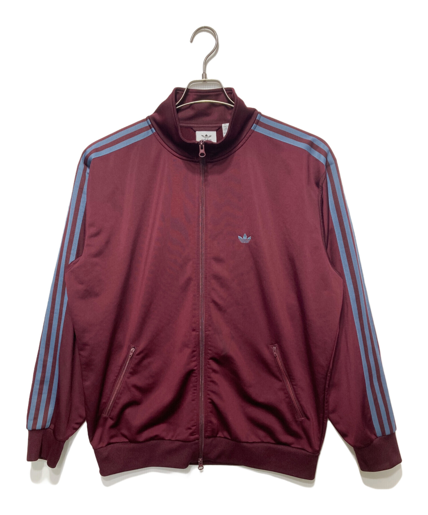 adidas ベッケンバウアー ワインレッド 中古・古着通販】adidas (アディダス) ベッケンバウアートラック