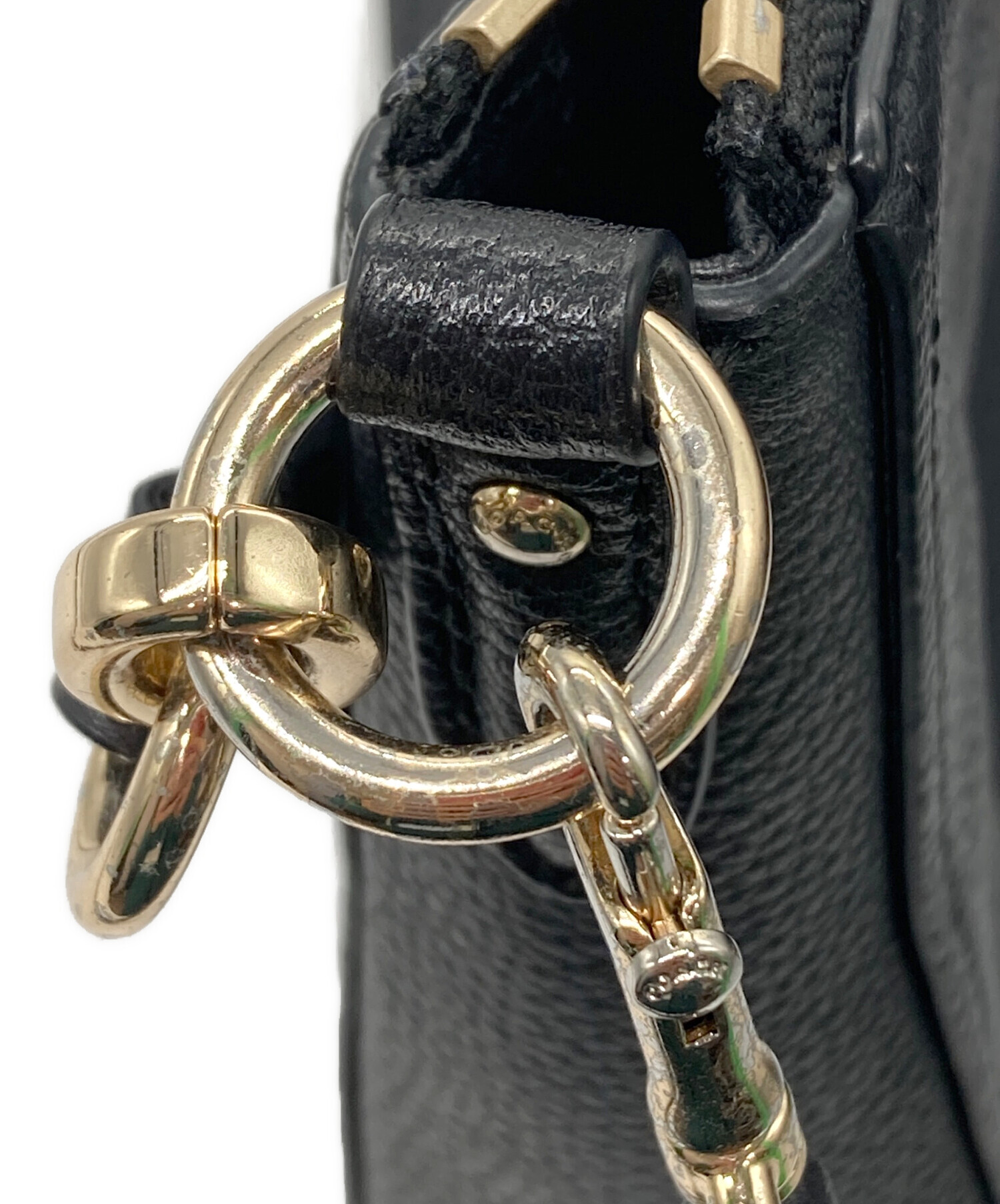 中古・古着通販】COACH (コーチ) 2WAYショルダーバッグ ブラック