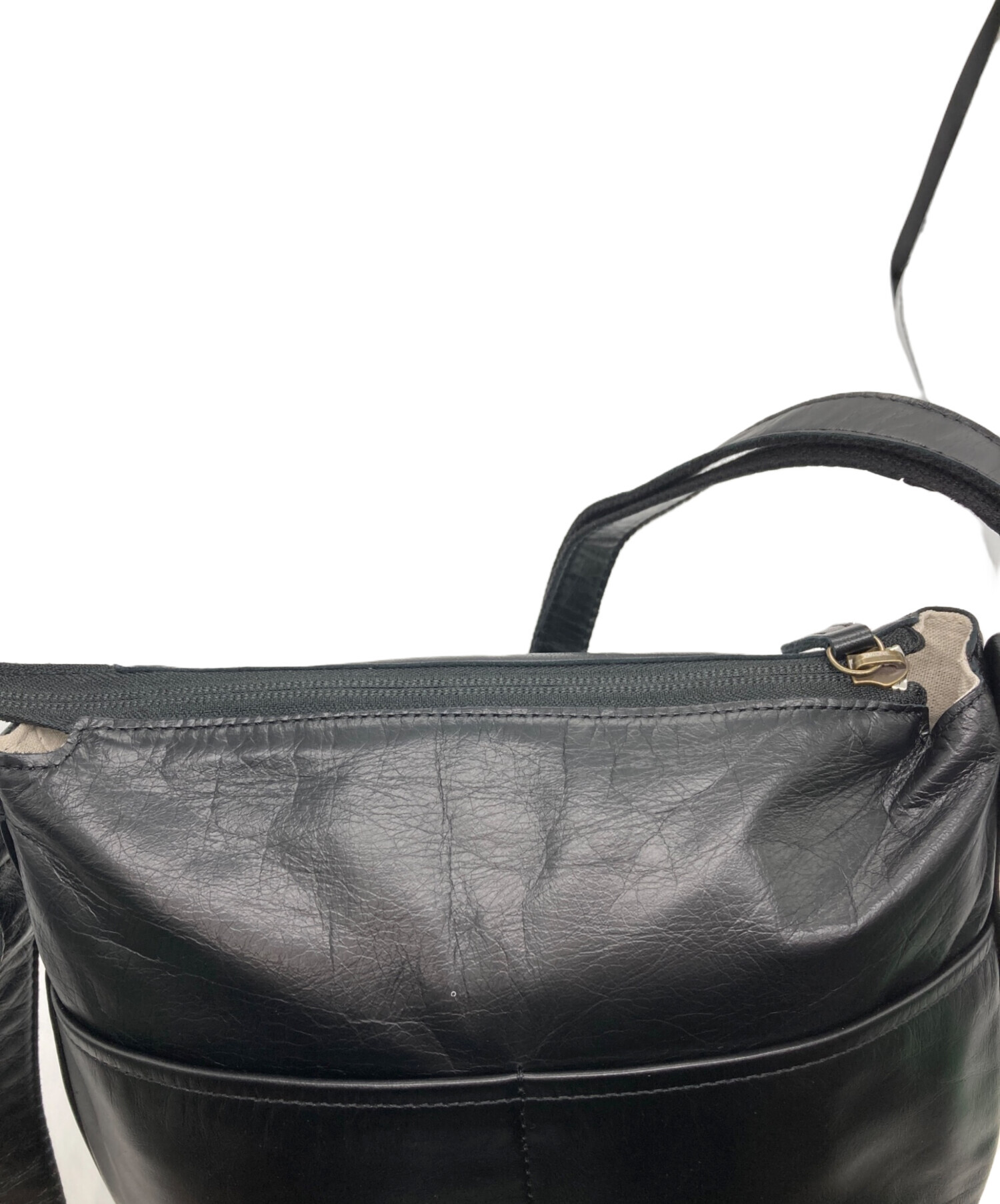 中古・古着通販】DAKOTA (ダコタ) ホースレザー ブリーズ ショルダー 