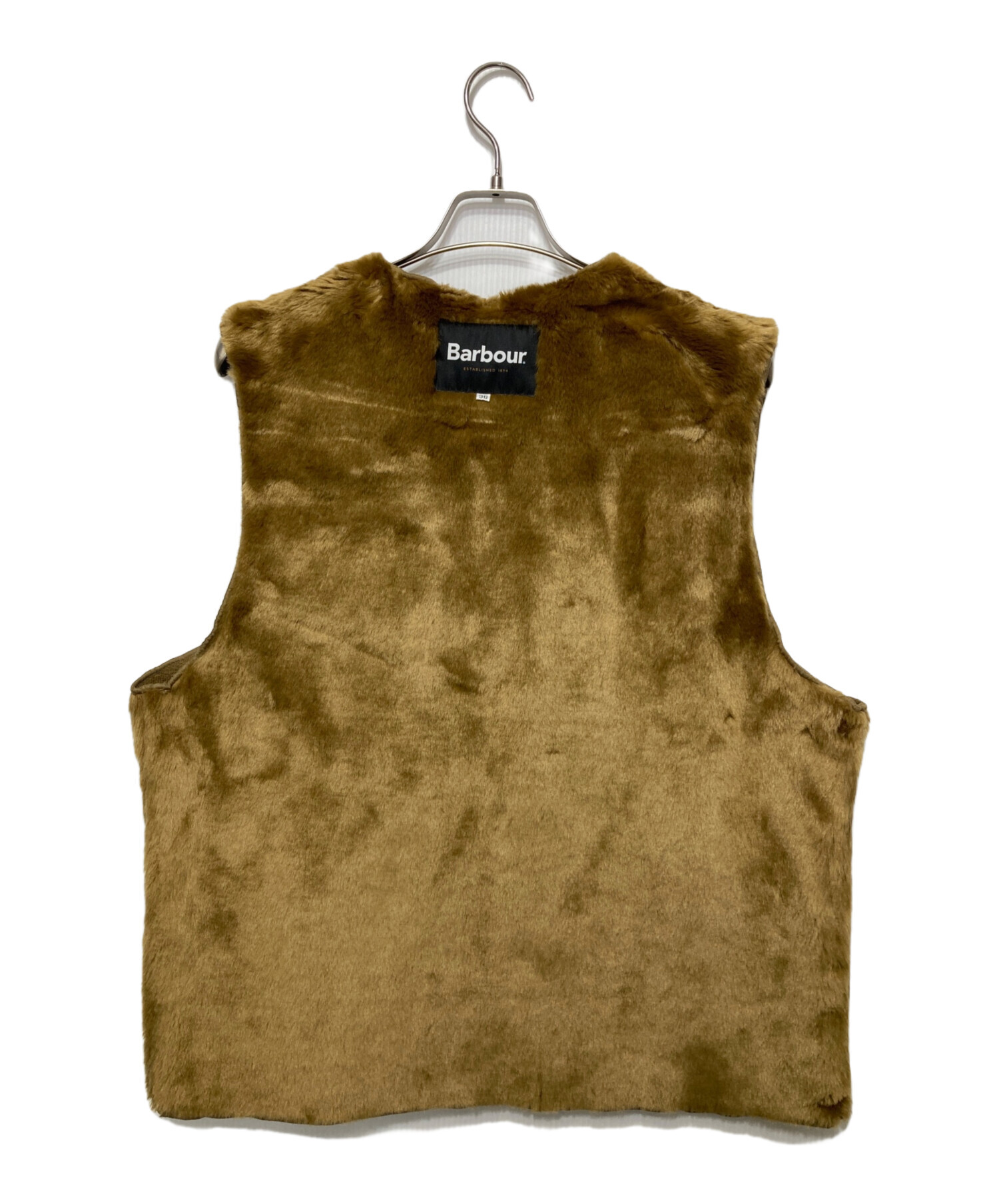中古・古着通販】Barbour (バブアー) ファーライナーベスト ブラウン