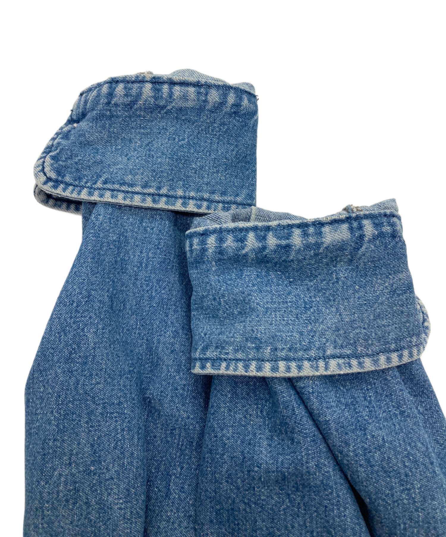 中古・古着通販】POLO COUNTRY (ポロカントリー) ロゴ刺繍デニムシャツ