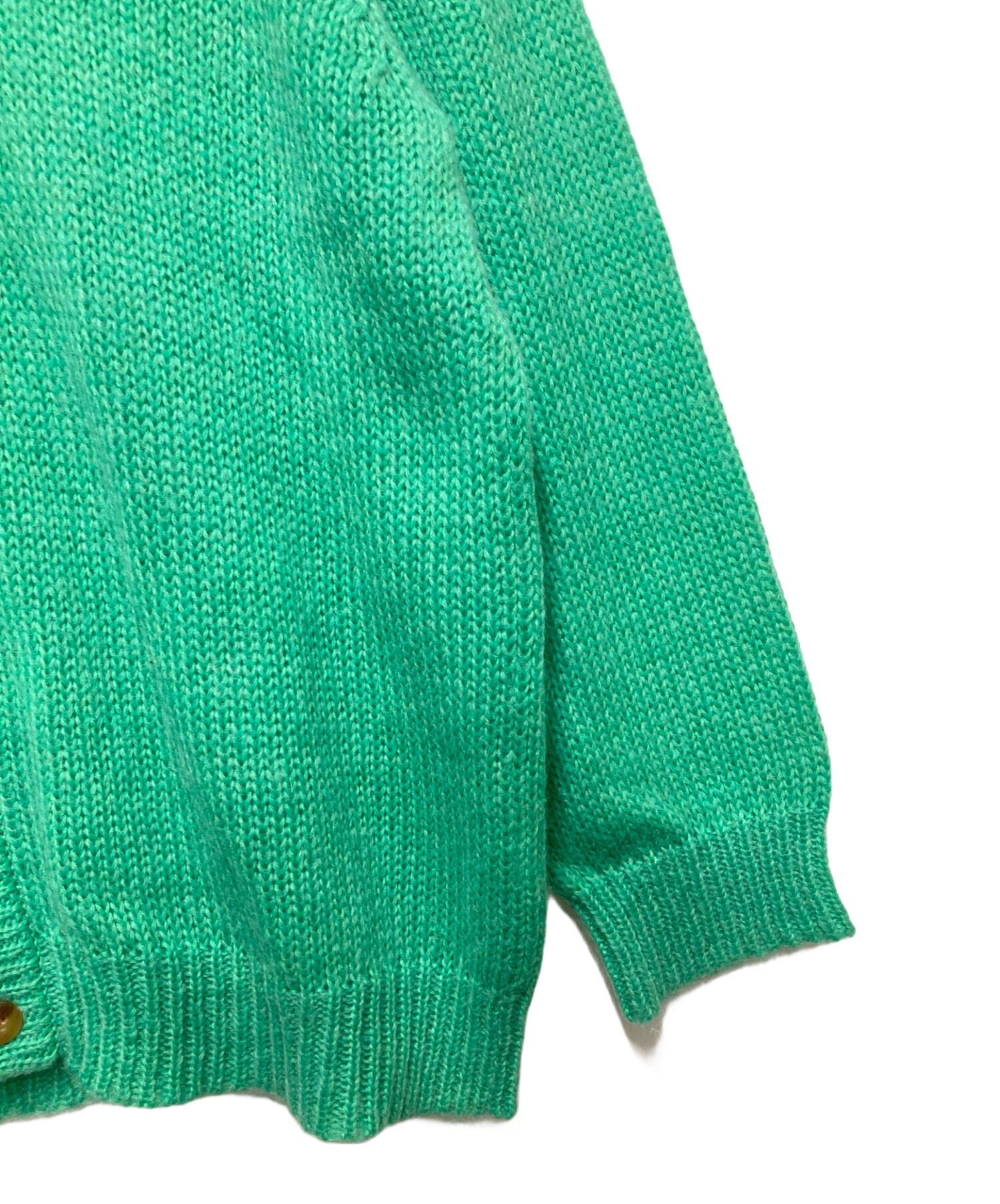 中古・古着通販】URU (ウル) WOOL MOHAIR /LONG CARDIGAN/ニット 