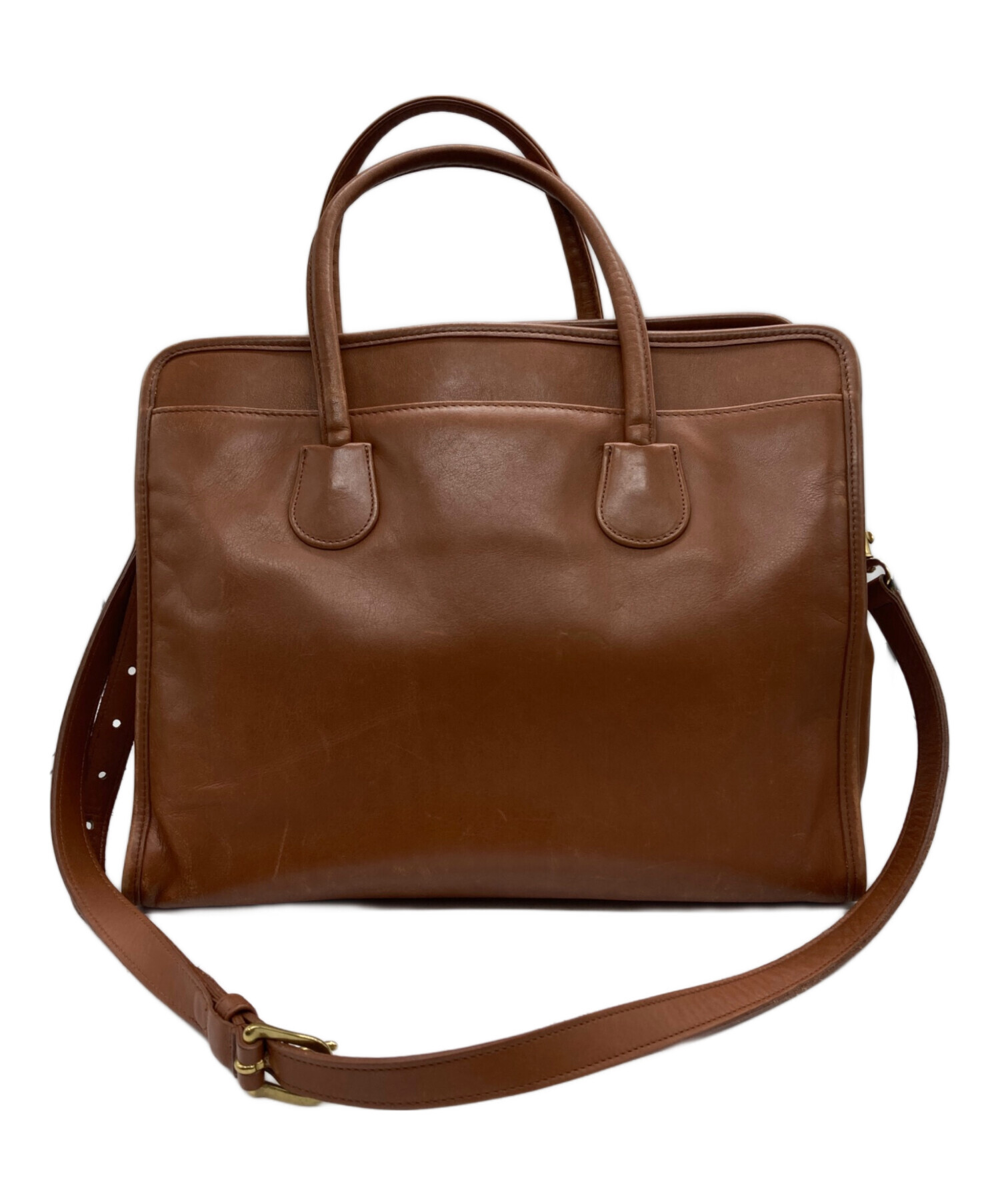 中古・古着通販】COACH (コーチ) ショルダーバッグ ブラウン｜ブランド