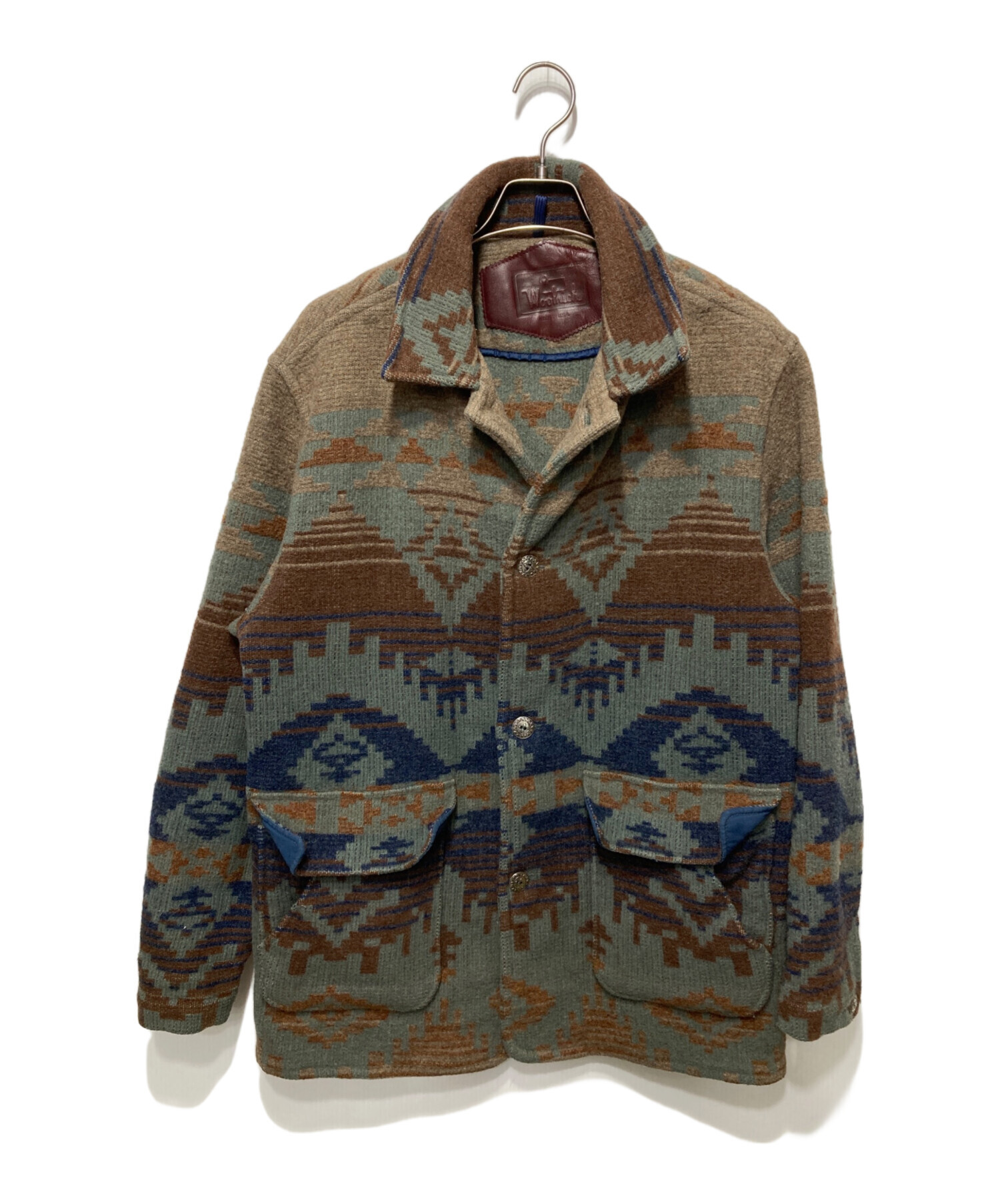 中古・古着通販】WOOLRICH (ウールリッチ) ネイティブ柄ウール