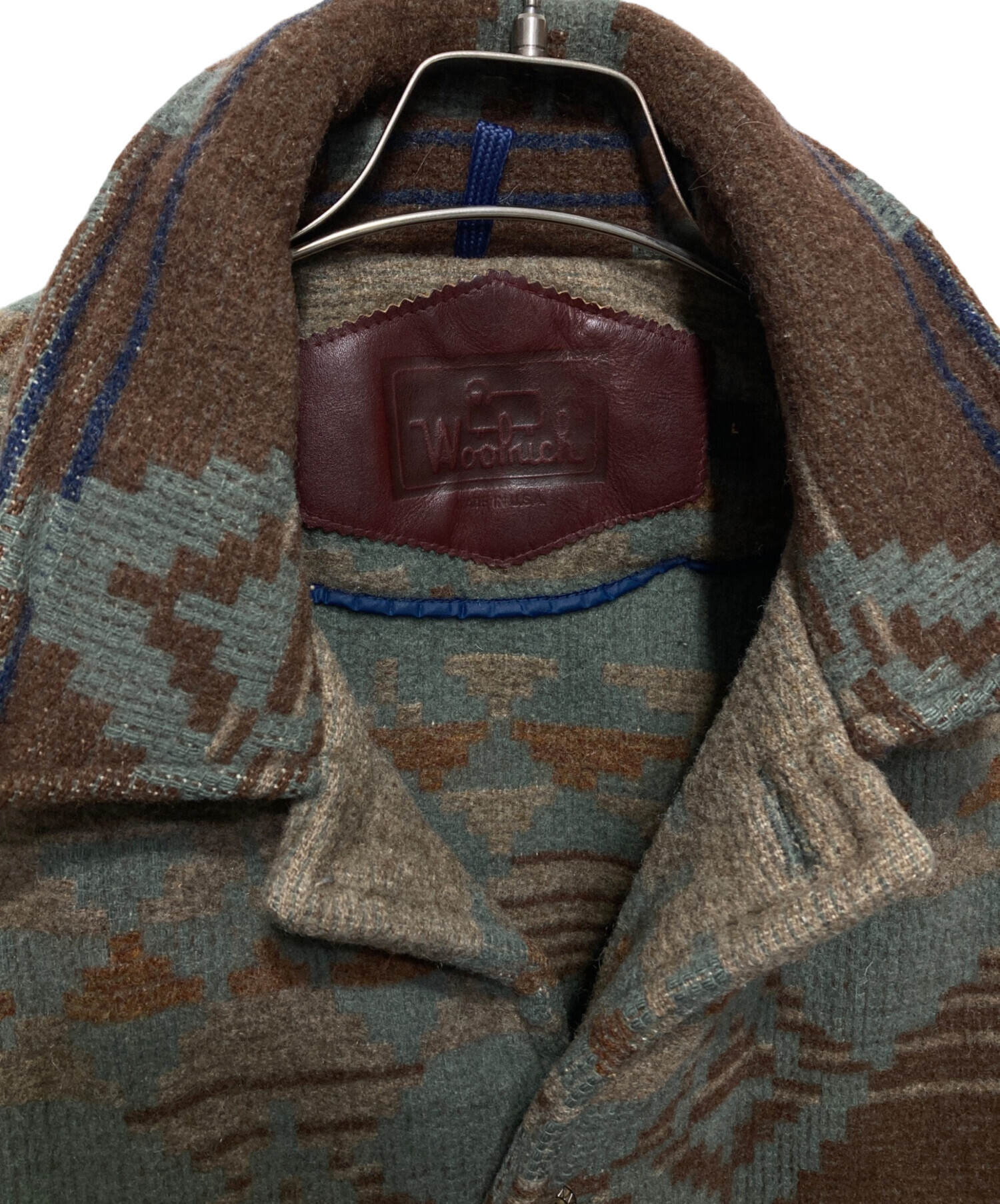 中古・古着通販】WOOLRICH (ウールリッチ) ネイティブ柄ウール