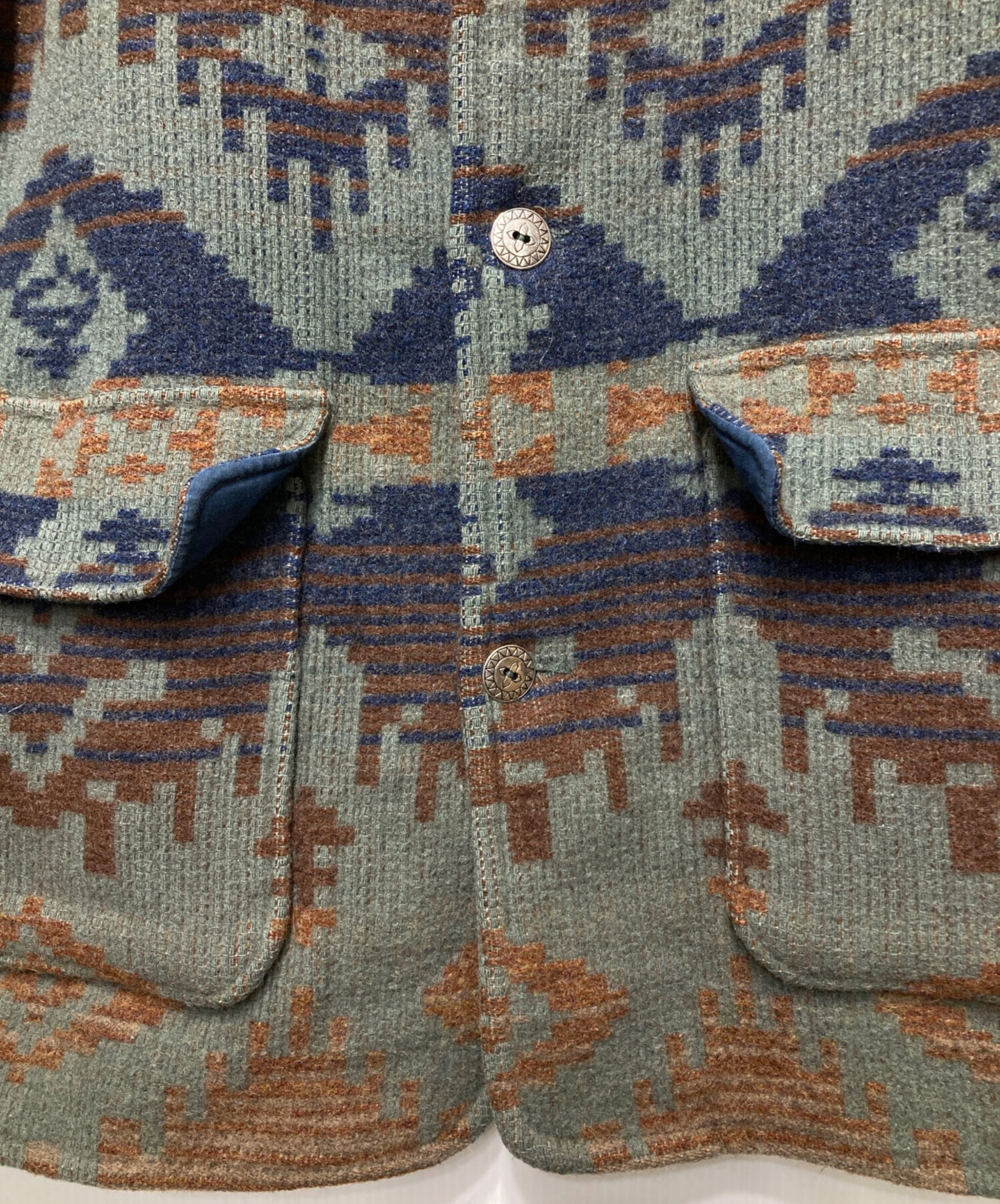 中古・古着通販】WOOLRICH (ウールリッチ) ネイティブ柄ウール