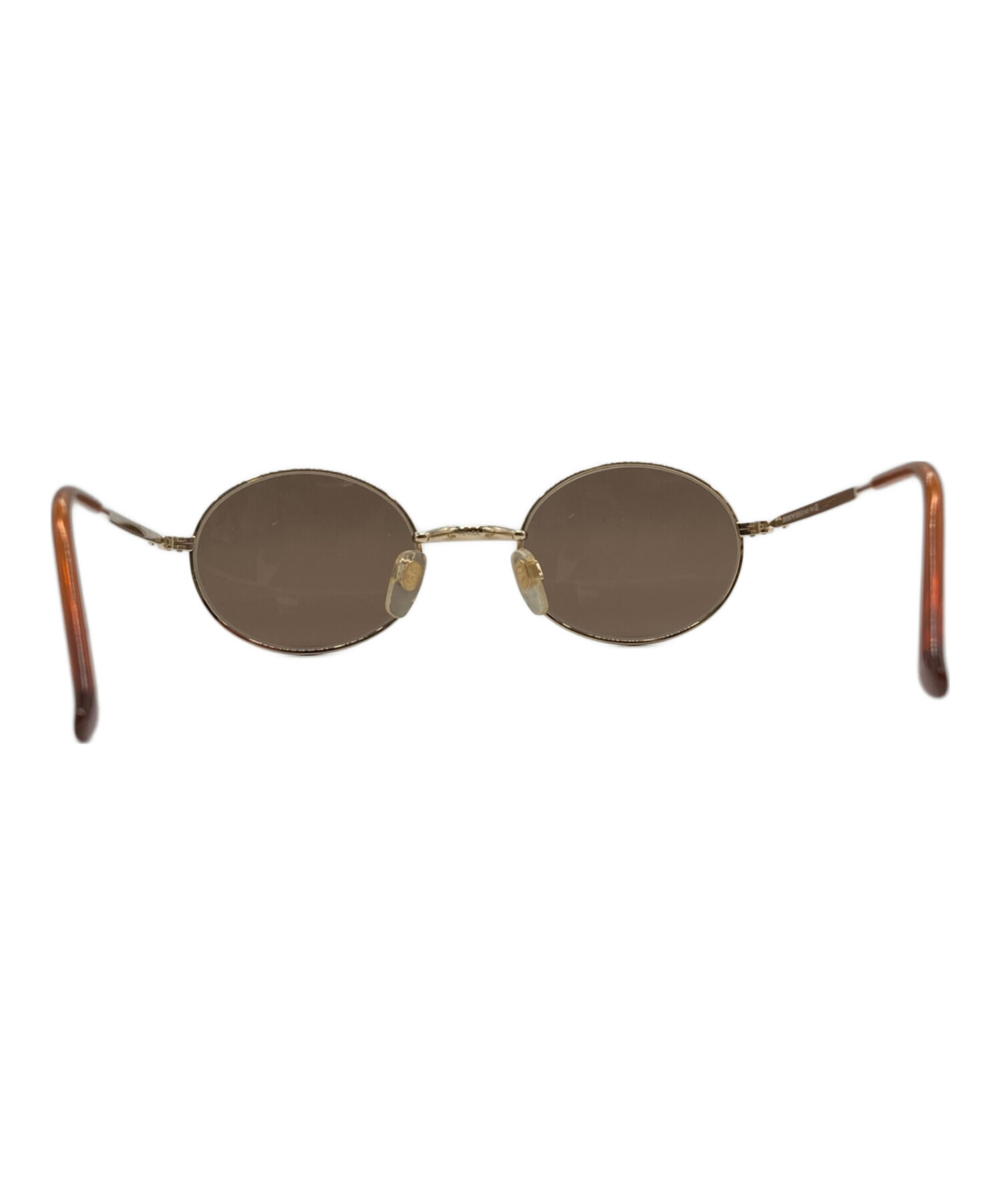 美品 EMPORIO ARMANI　オーバル型　サングラス　ブラウン m737 中古・古着通販】EMPORIO ARMANI (エンポリオ アルマーニ) サングラス