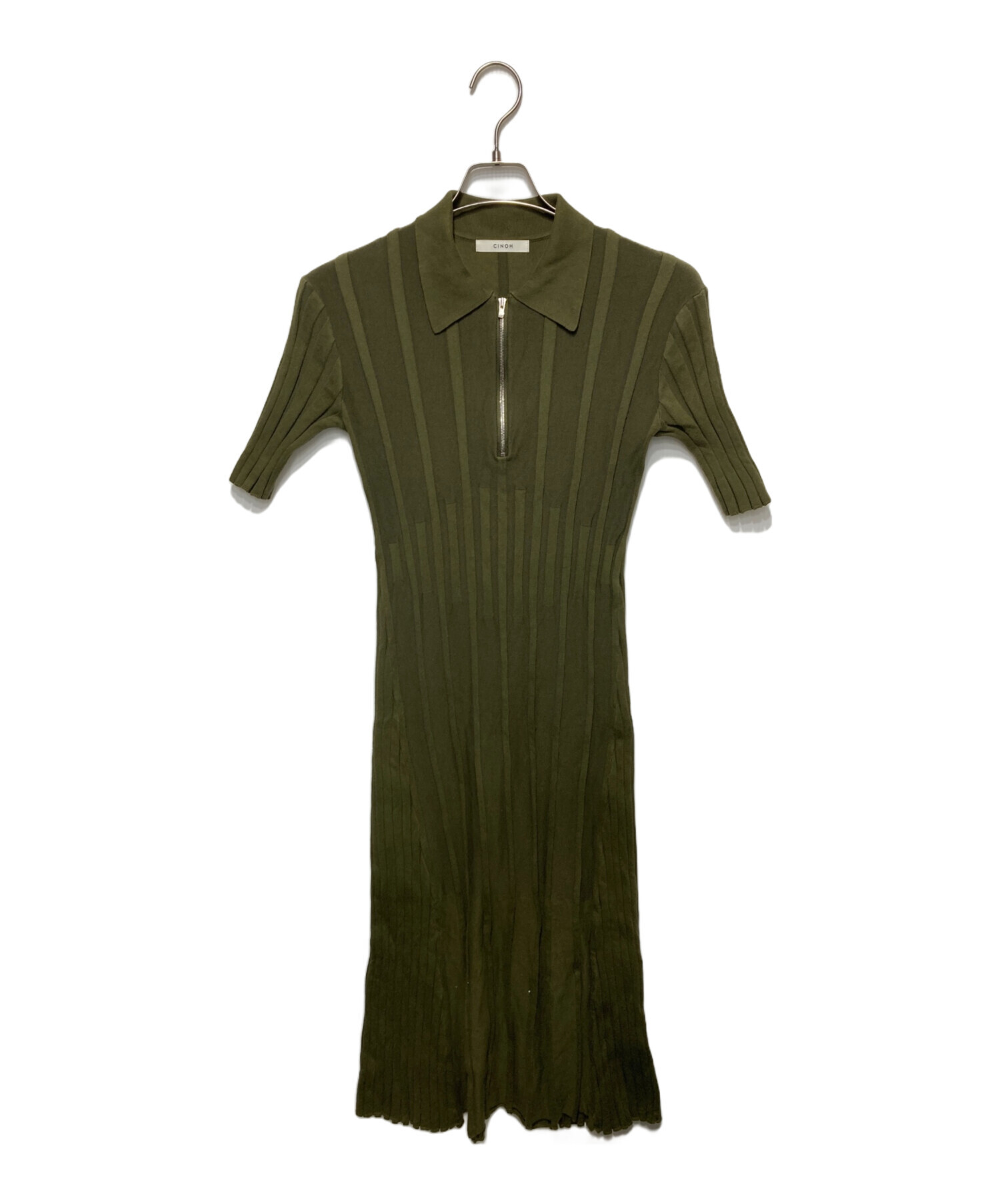 中古・古着通販】CINOH (チノ) 別注 ハーフスリーブジップドレス