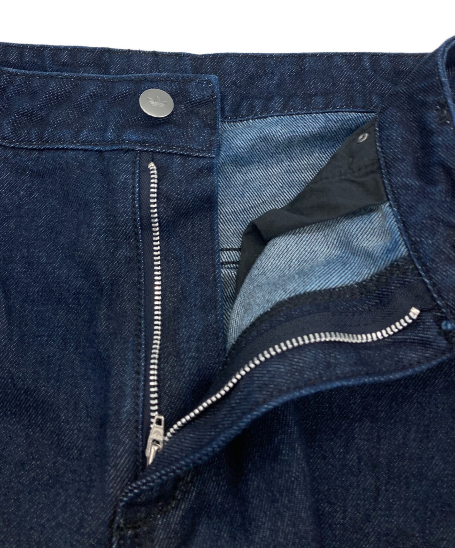 中古・古着通販】adidas (アディダス) デニムパンツ インディゴ サイズ