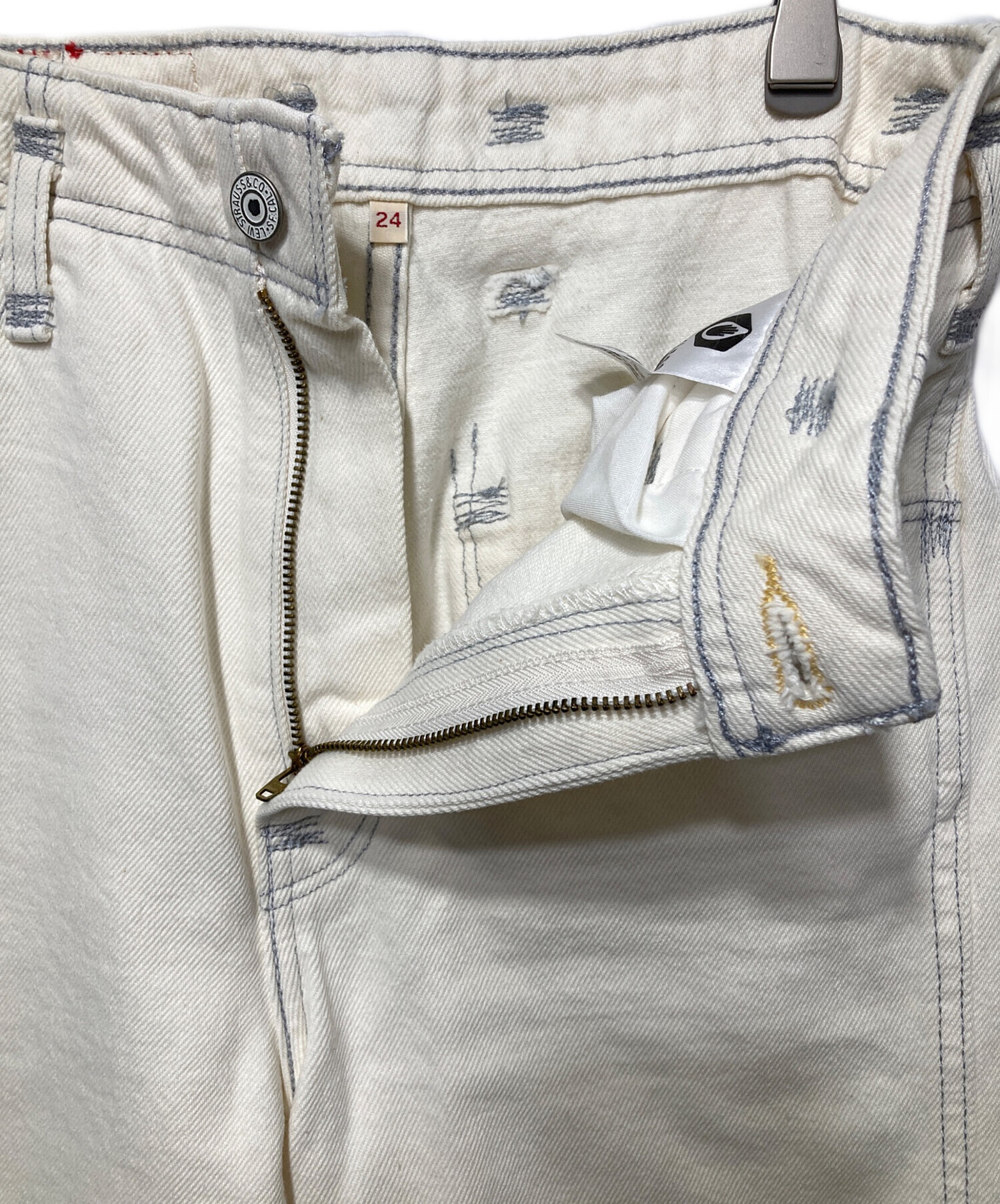 未使用 リーバイス デッドストックレッドループ ヘンプデニムR1001-5530 中古・古着通販】LEVI'S RED (リーバイス レッド) コットンヘンプ