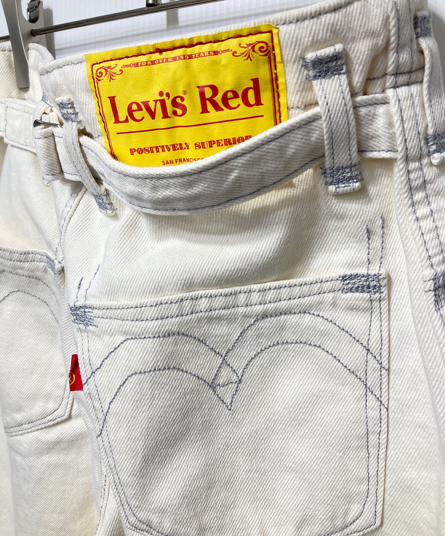 未使用 リーバイス デッドストックレッドループ ヘンプデニムR1001-5530 中古・古着通販】LEVI'S RED (リーバイス レッド) コットンヘンプ