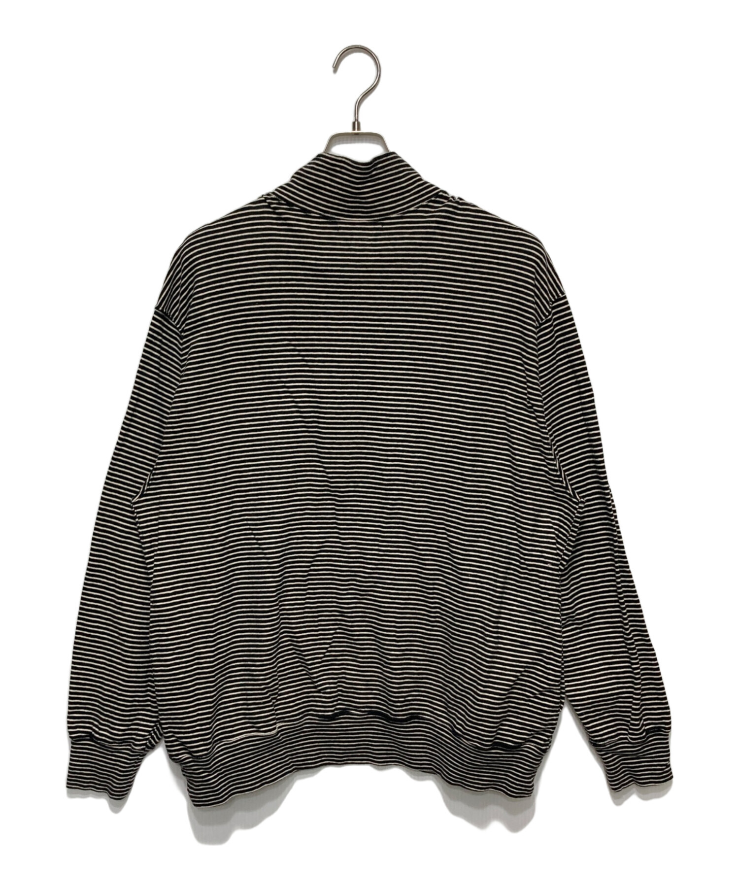 中古・古着通販】blurhms (ブラームス) C/NAPP Border Harf-Zip 