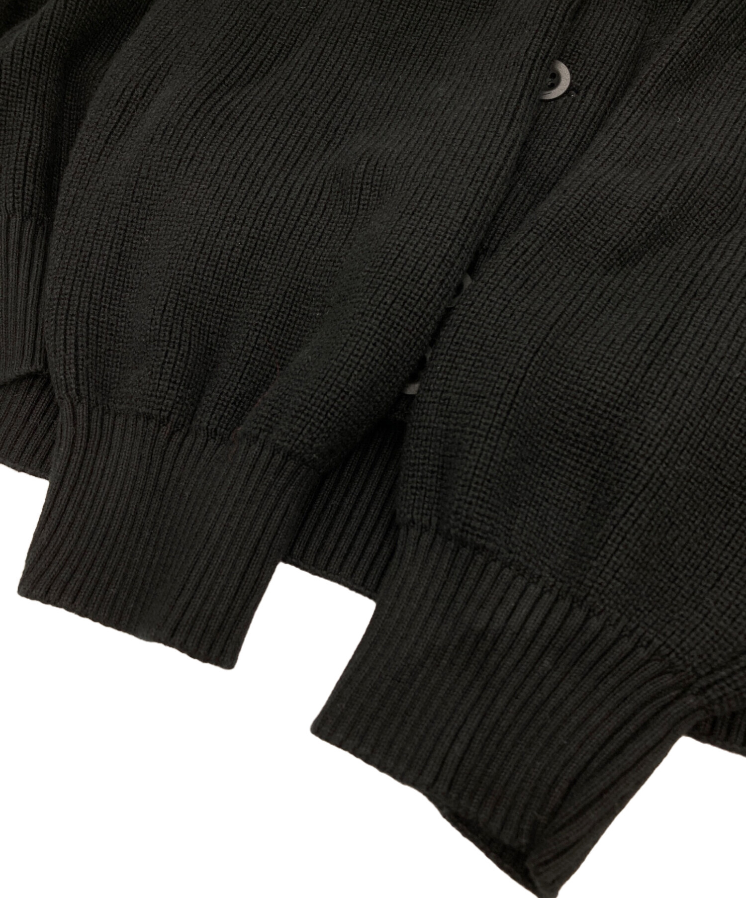 Nike ナイキ SB 黒　カーディガン　ニット　スウェット　90s 短丈　古着 中古・古着通販】NIKE SB (ナイキエスビー) カレッジ カーディガン