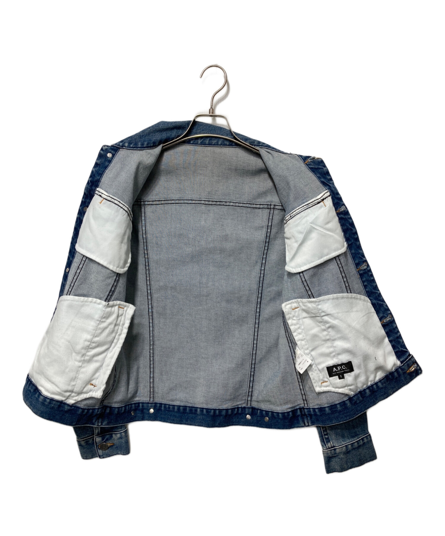 中古・古着通販】A.P.C. (アーペーセー) デニムジャケット インディゴ