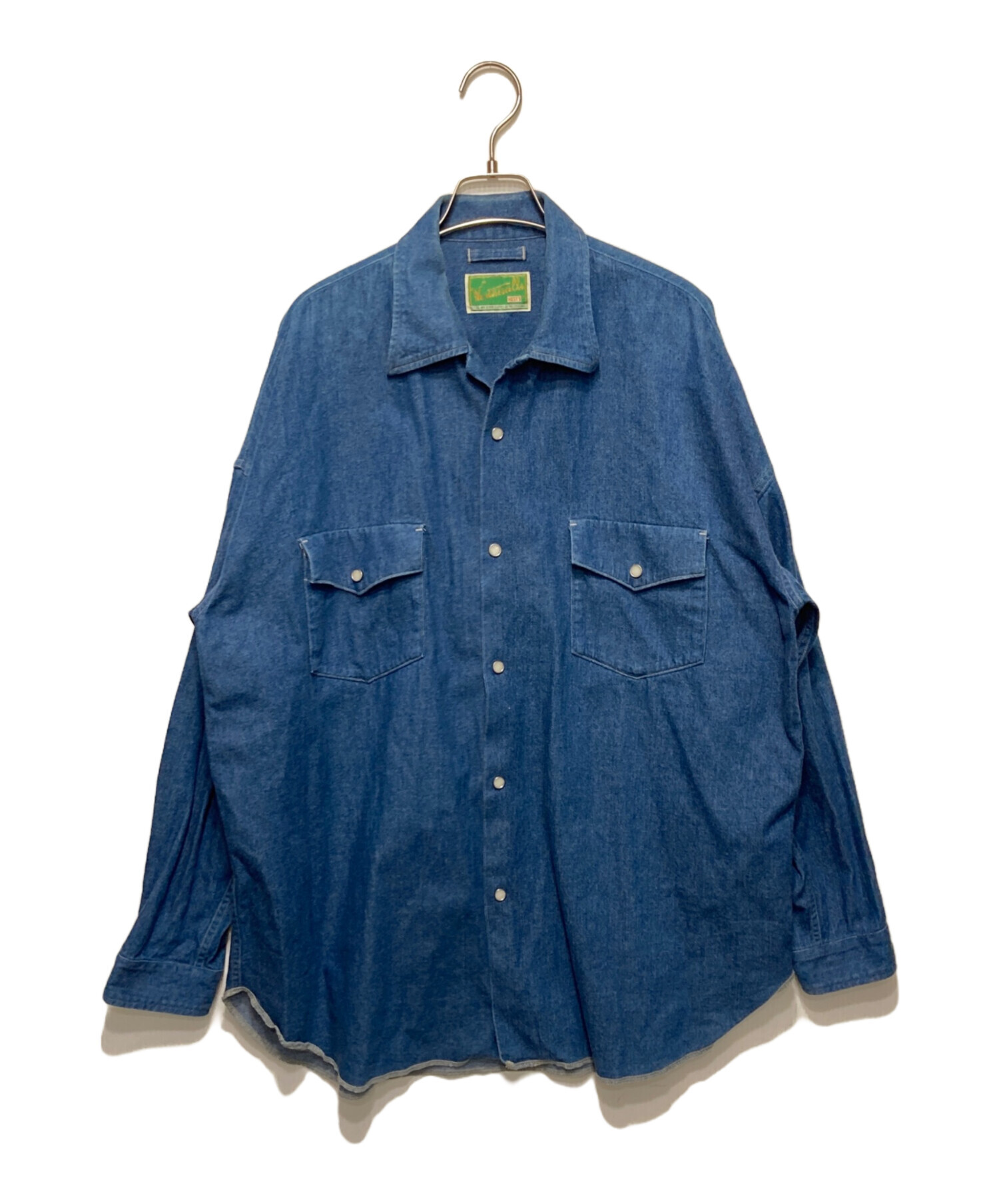 中古・古着通販】WESTOVERALLS (ウエストオーバーオールズ) デニム 