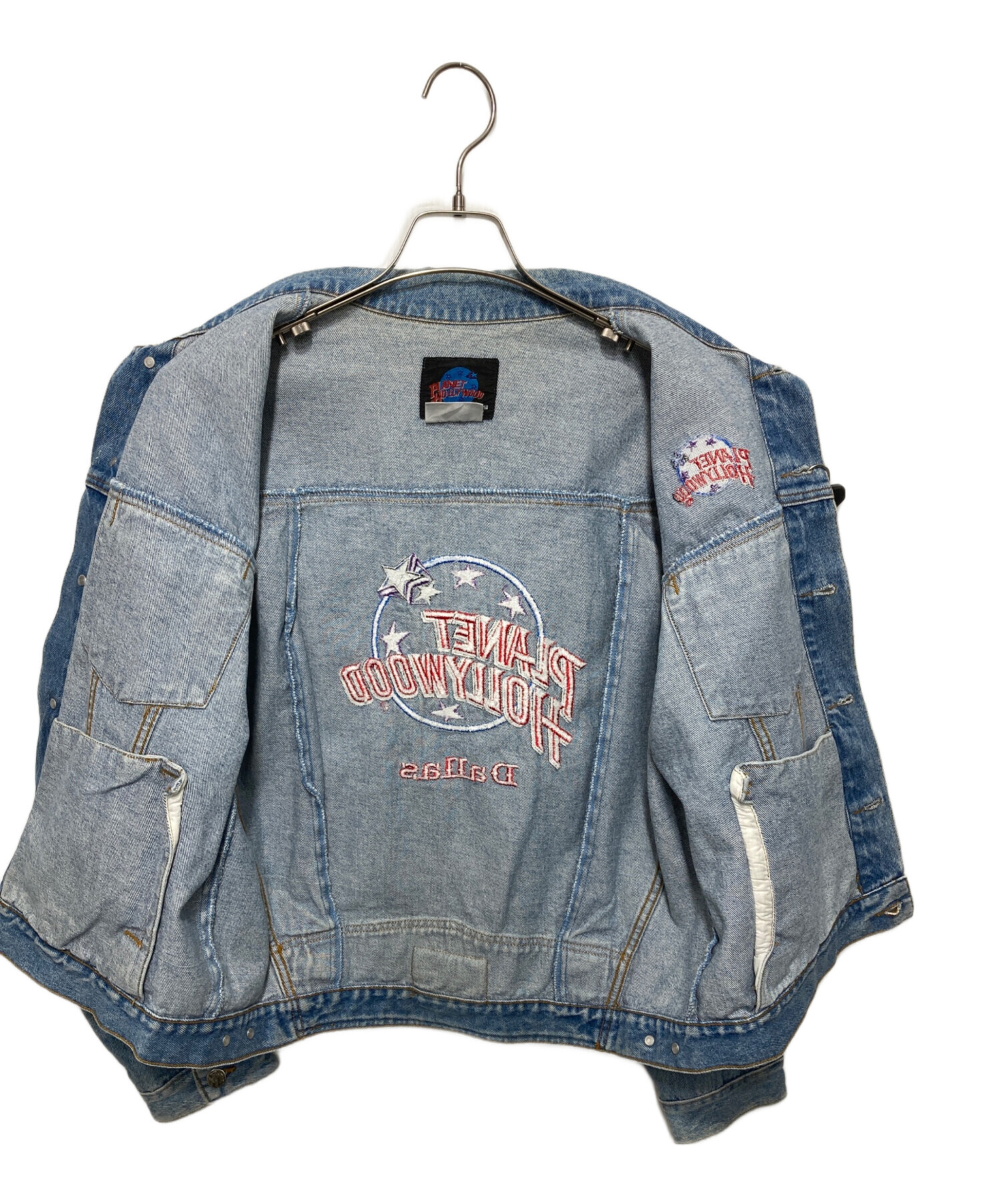 中古・古着通販】PLANET HOLLYWOOD (プラネットハリウッド) 刺繍デニム 